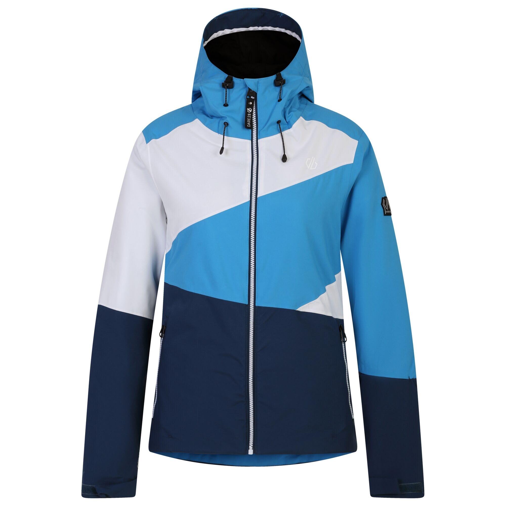 Womens/Ladies Ice Colour Block Ski Jacket (Swedish Blue/Moonlight Denim) 1/5