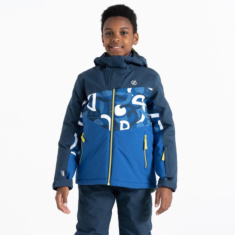 Blouson de ski HUMOUR Enfant (Bleu olympien / Gris foncé)