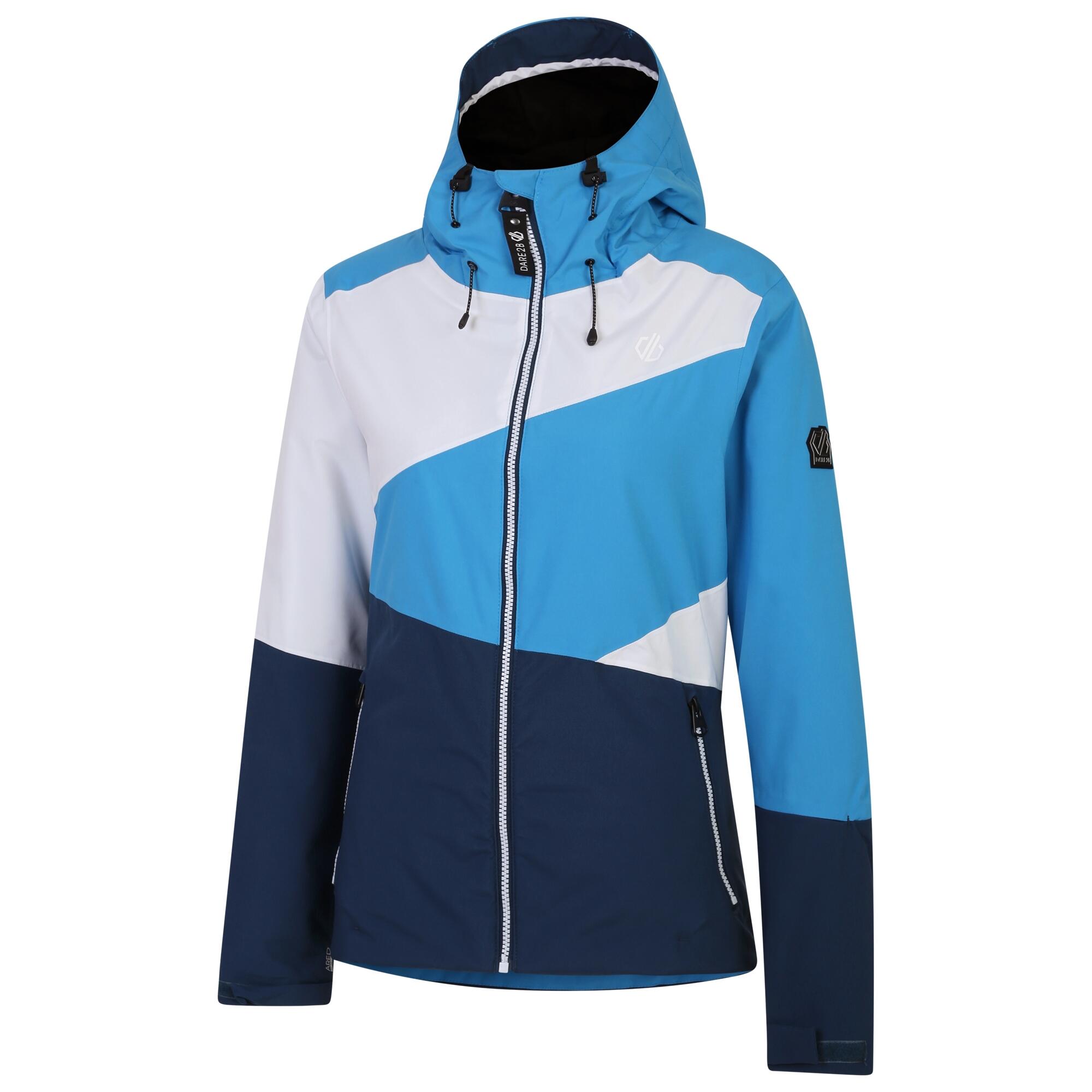 Womens/Ladies Ice Colour Block Ski Jacket (Swedish Blue/Moonlight Denim) 3/5