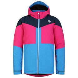 Blouson de ski SLUSH Enfant (Bleu de suéde / Rose bonbon)