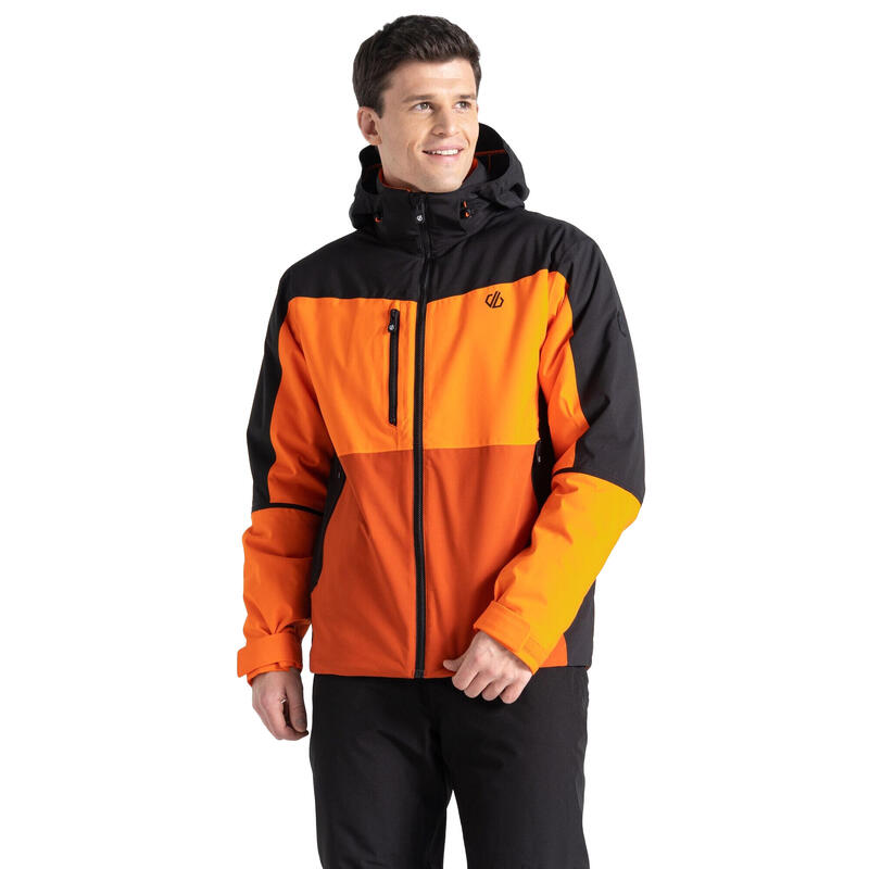 Blouson de ski EAGLE Homme (Thé rooibos / Orange vif)