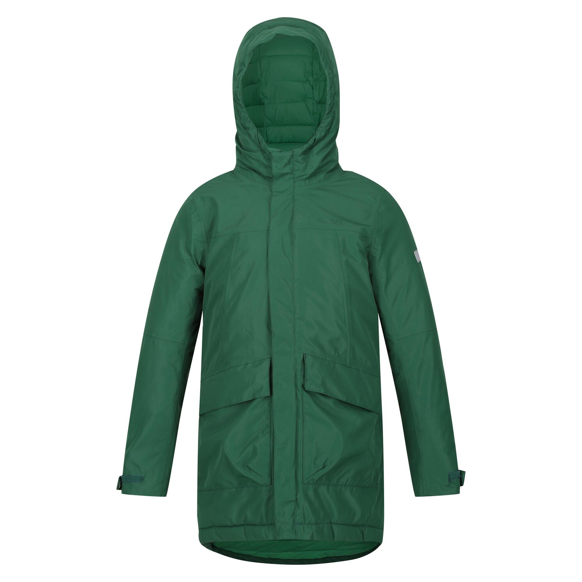 Childrens/Kids Farbank Ski Jacket (Eden/Field Green) 1/5