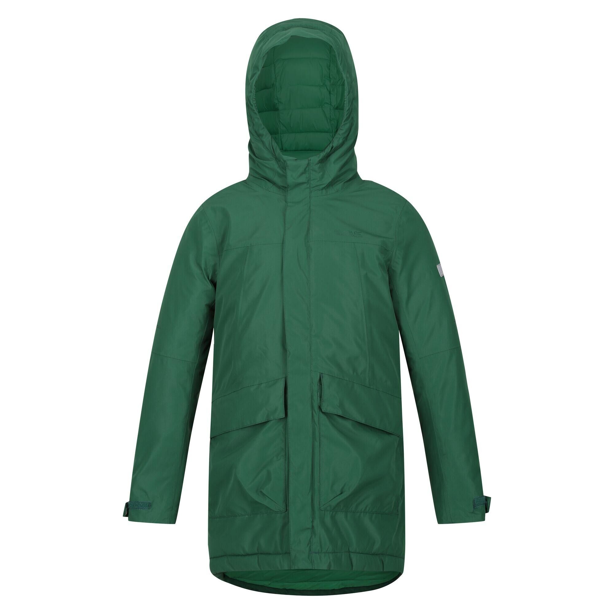 REGATTA Childrens/Kids Farbank Ski Jacket (Eden/Field Green)