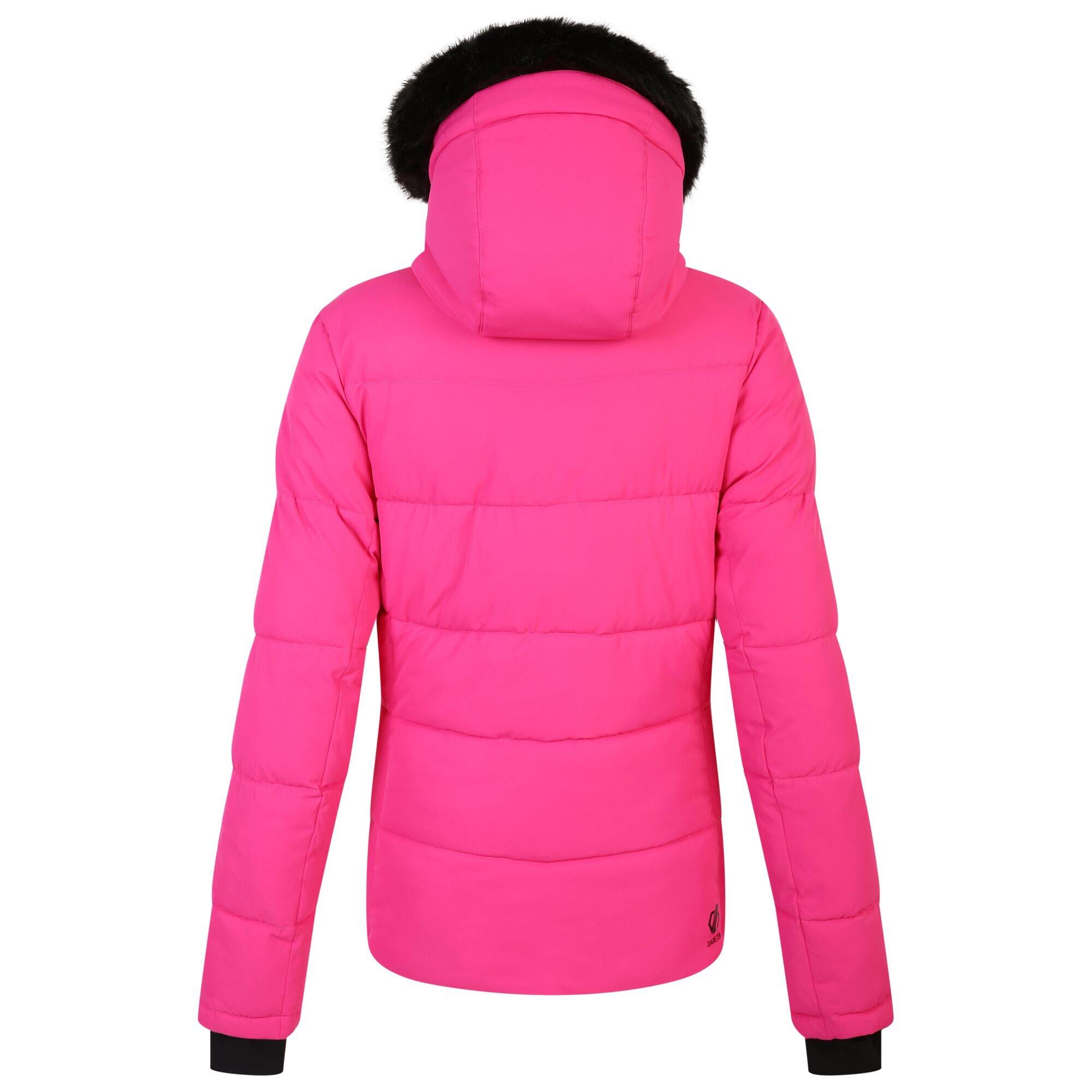 Womens/Ladies Glamourize IV Ski Jacket (Pure Pink) 2/5