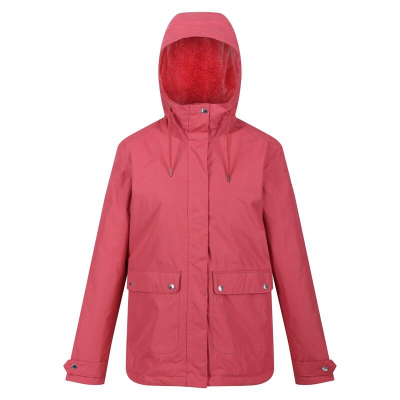 "Broadia" Jacke, wasserfest für Damen Mineral Rot