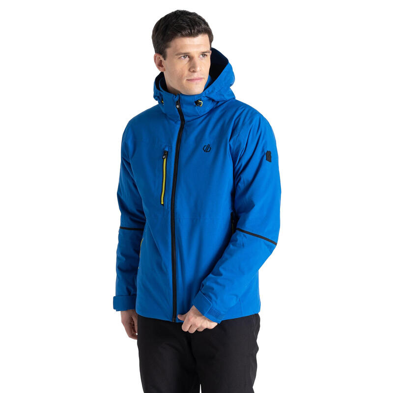 Chaqueta de Esquí Águila de Impermeable para Hombre Azul Olímpico