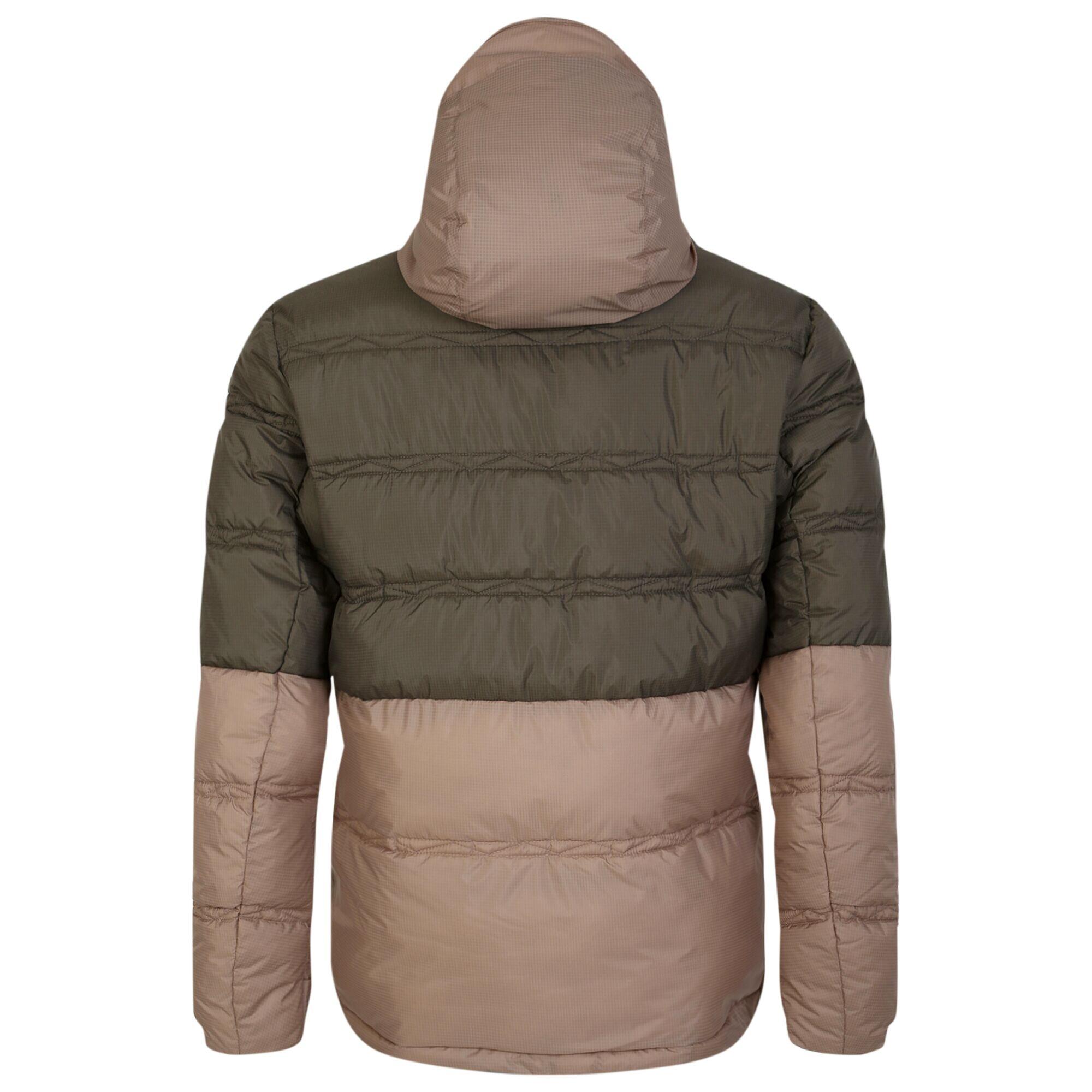 Mens Ollie Waterproof Ski Jacket (Lichen Green/Clay) 2/5