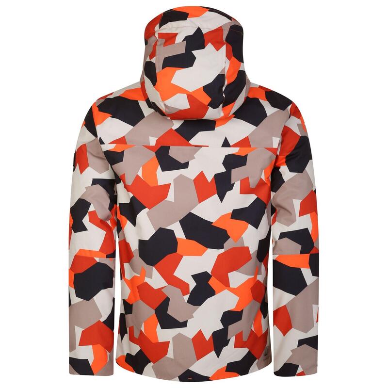 Heren Edge Camo Skijas (Papegaaiduikers Oranje)