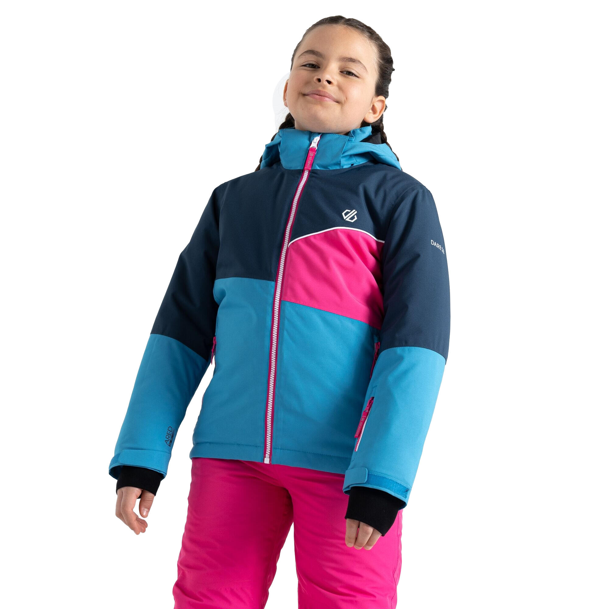 Childrens/Kids Steazy Ski Jacket (Moonlight Denim/Swedish Blue) 4/5