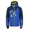 Blouson de ski TRAVERSE Enfant (Bleu olympien / Gris foncé)