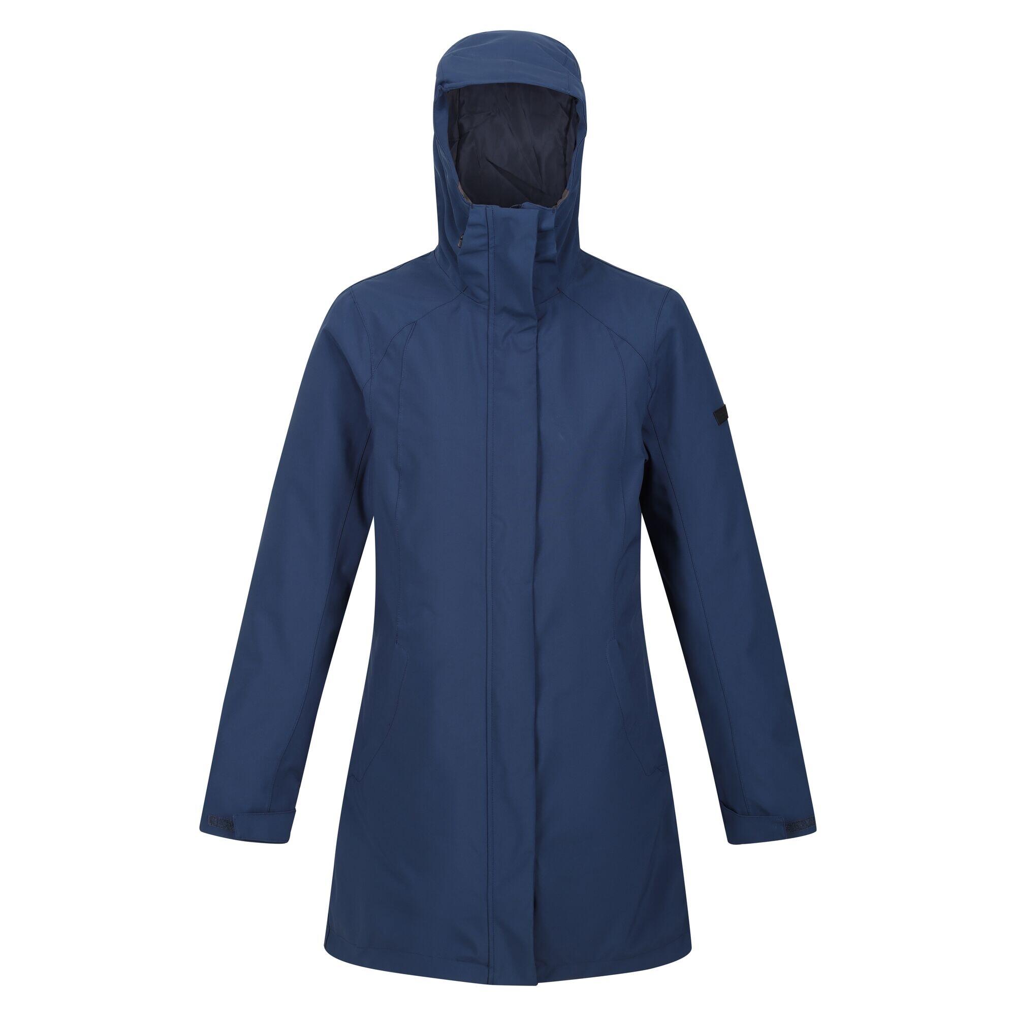REGATTA Womens/Ladies Denbury IV 2 In 1 Waterproof Jacket (Admiral Blue)