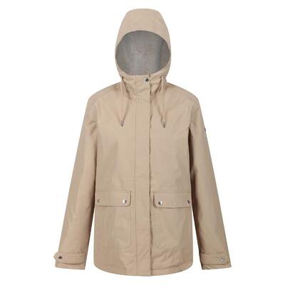 Giacca Impermeabile Donna Regatta Broadia Barleycorn Vaniglia Chiaro