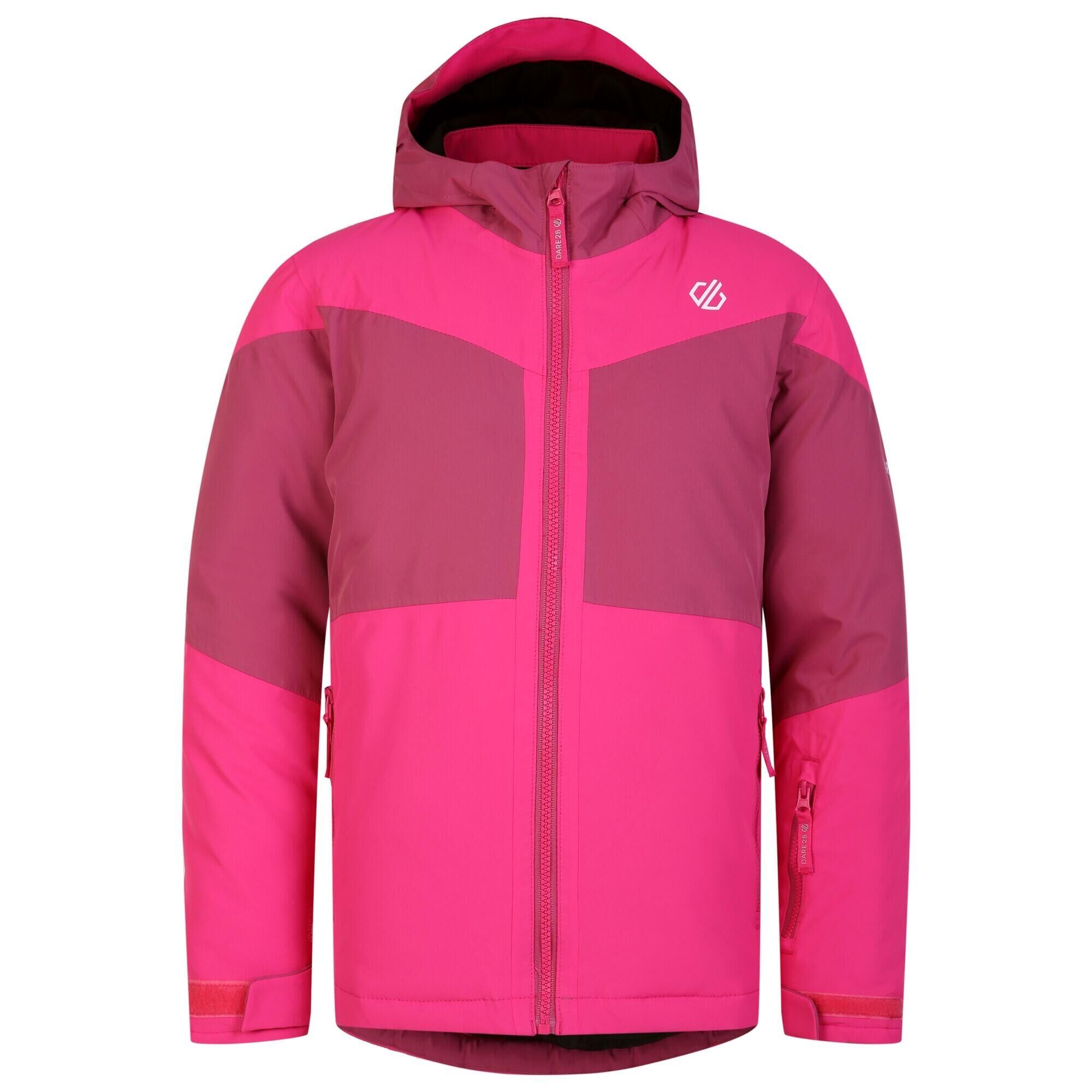 DARE 2B Childrens/Kids Slush Ski Jacket (Pure Pink/Pink Hydrangea)