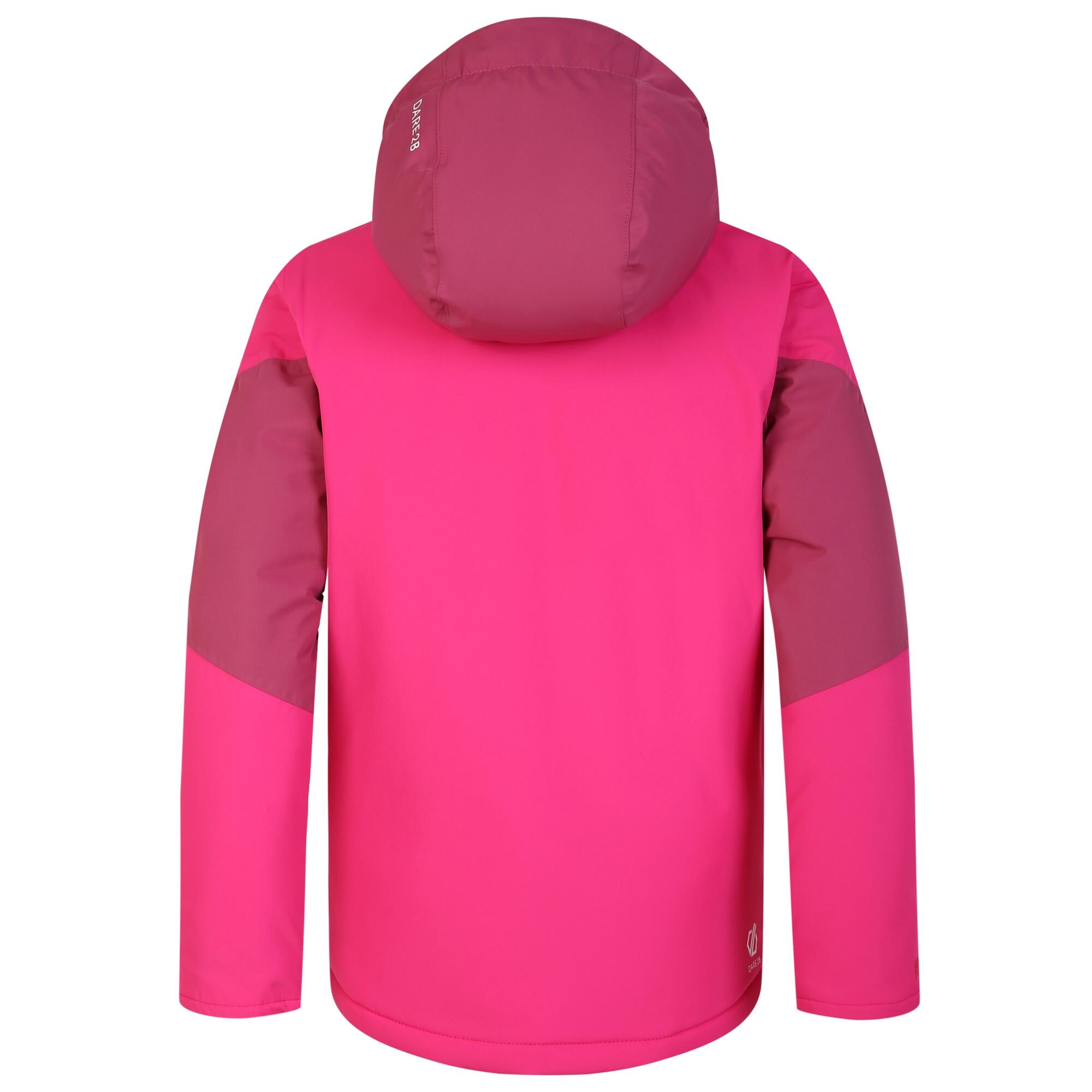 Childrens/Kids Slush Ski Jacket (Pure Pink/Pink Hydrangea) 2/5