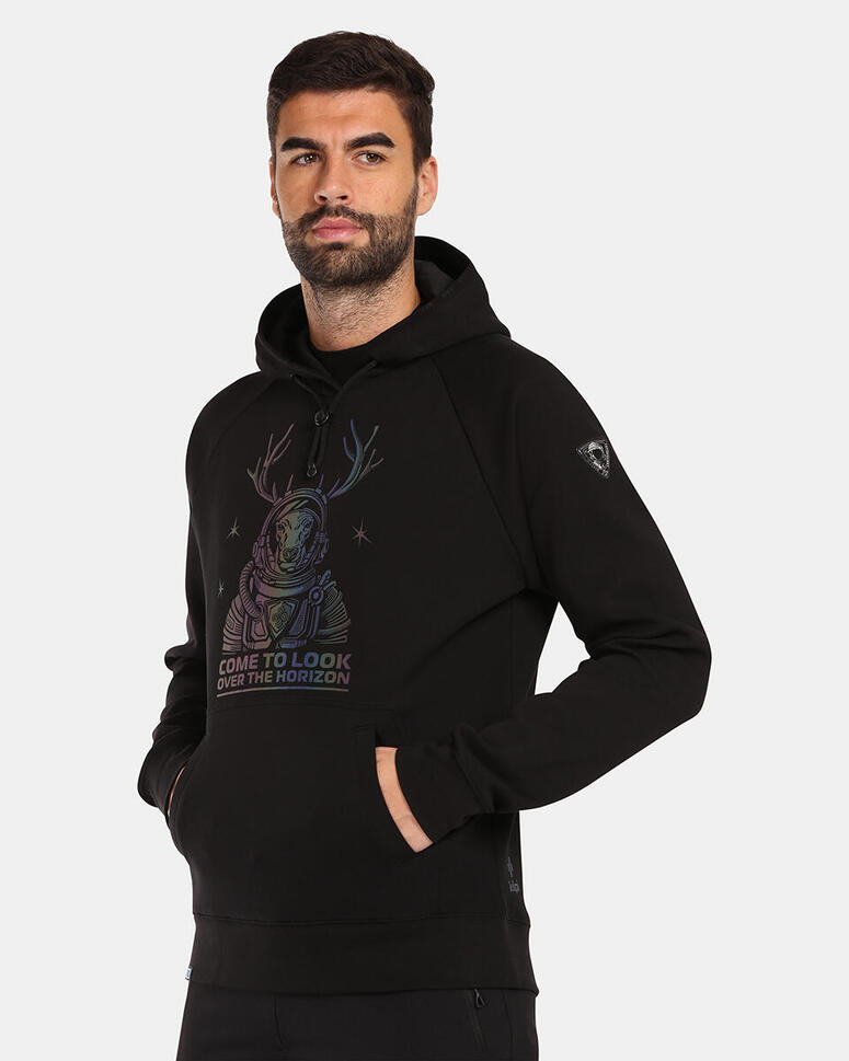 Męska bawełniana bluza z kapturem Kilpi LTD BELLATRIX-M