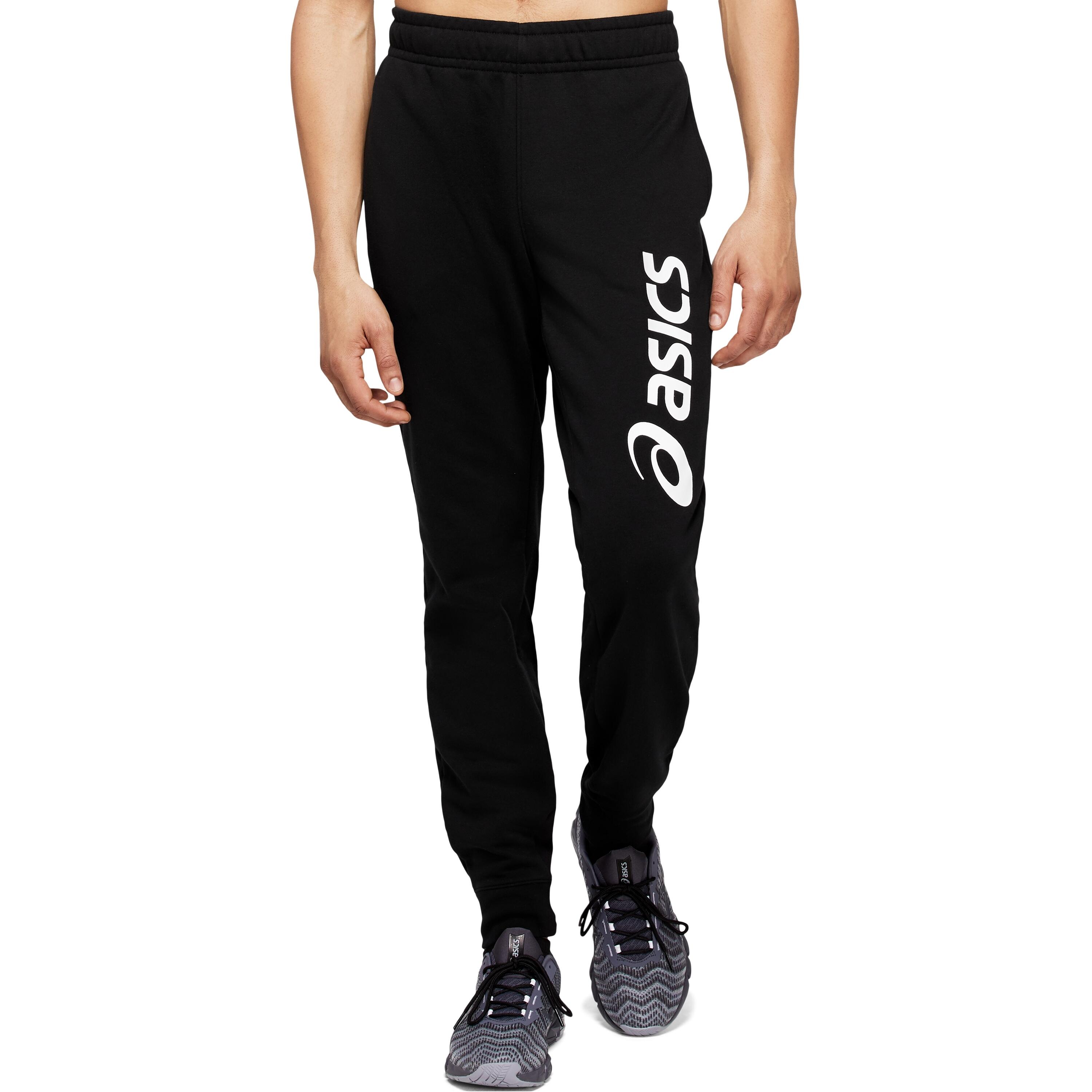 Pantaloni lungi de sport Asics Big Logo Sweat Negru