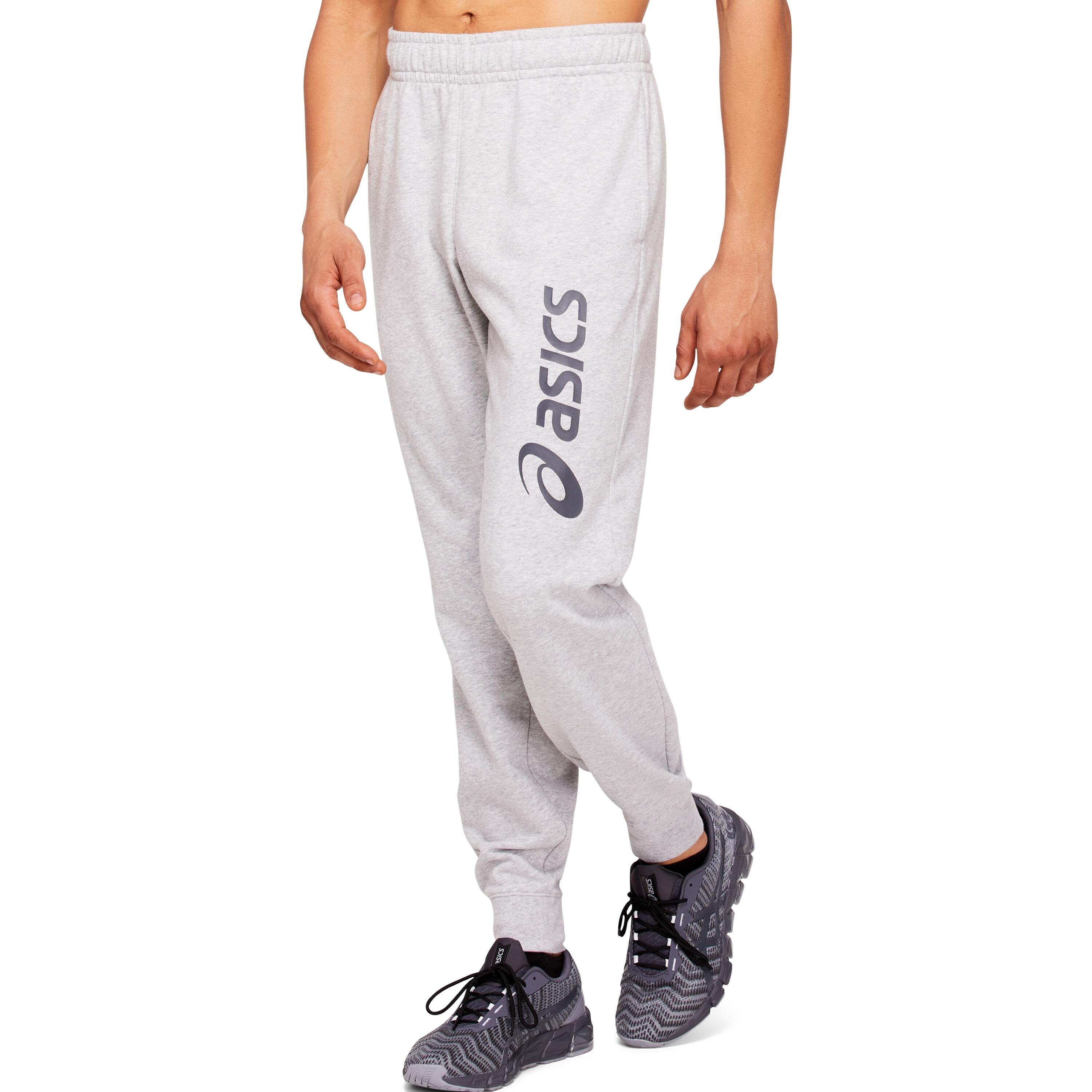 Long Sports Trousers Asics Big Logo Sweat Black 6/6