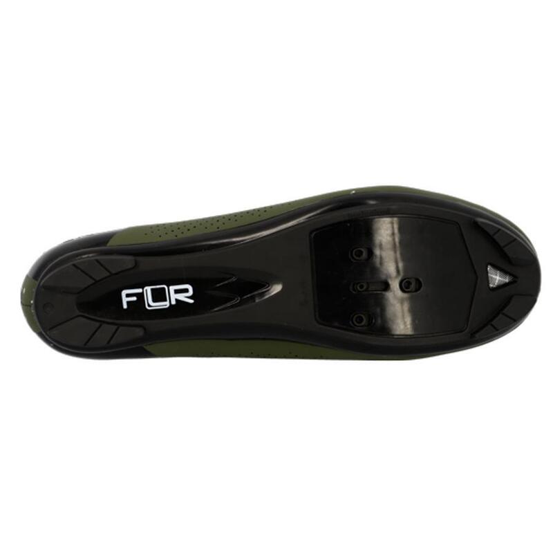 Calçados de estrada FLR Pro F11 com biqueira serrilhada e tiras auto-aderentes