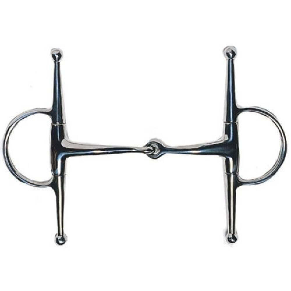 WEATHERBEETA Roestvrij stalen snaffle bit voor paarden Weatherbeeta Korsteel