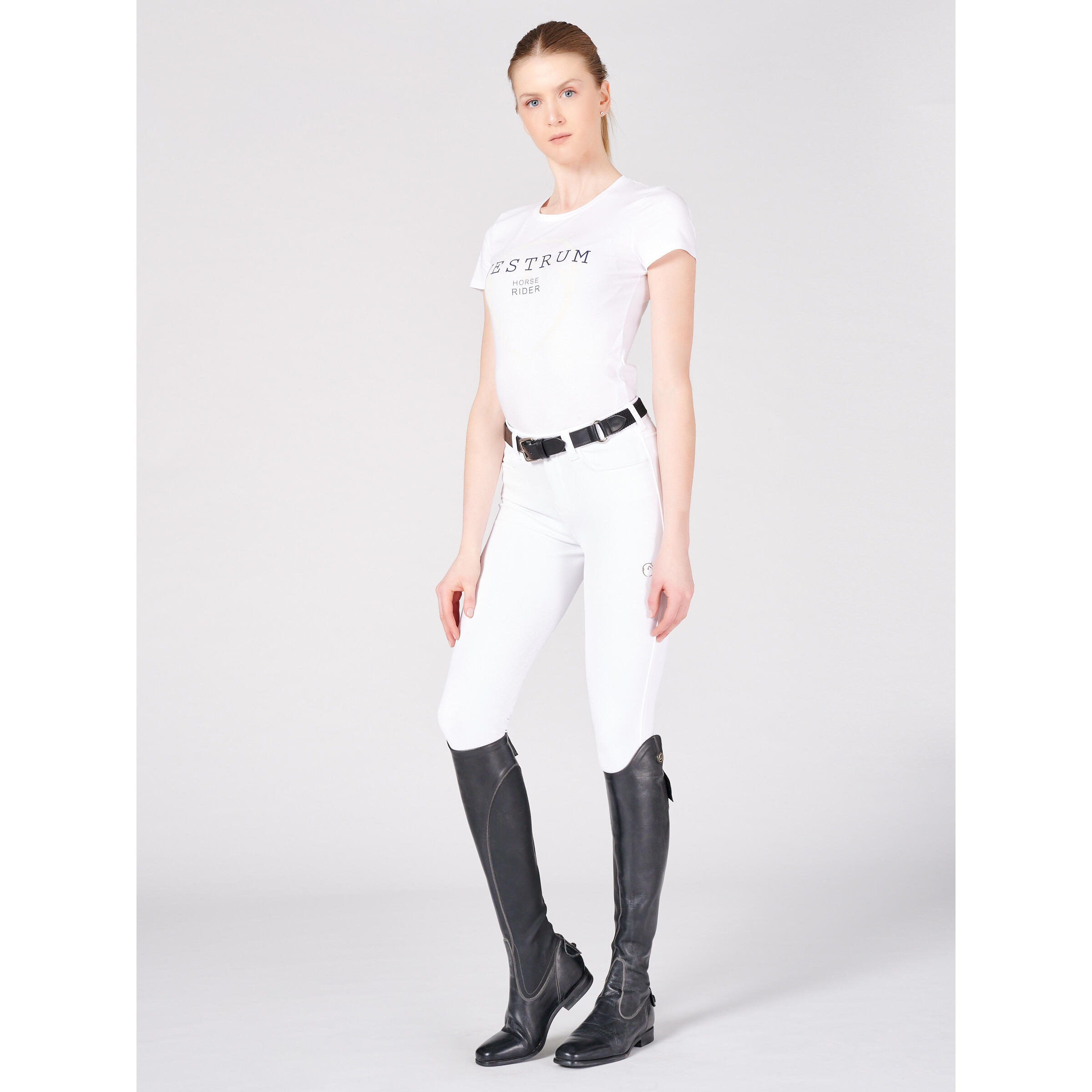 Turnierreithose mid grip Damen Vestrum Syracuse 3/5
