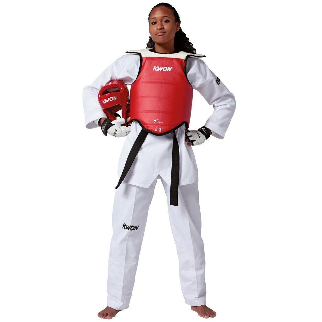 Faceplate taekwondo compétition double Kwon