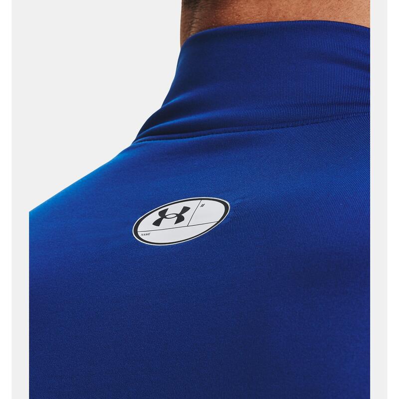 Tricou de compresie Under Armour ColdGear Albastru Bărbați