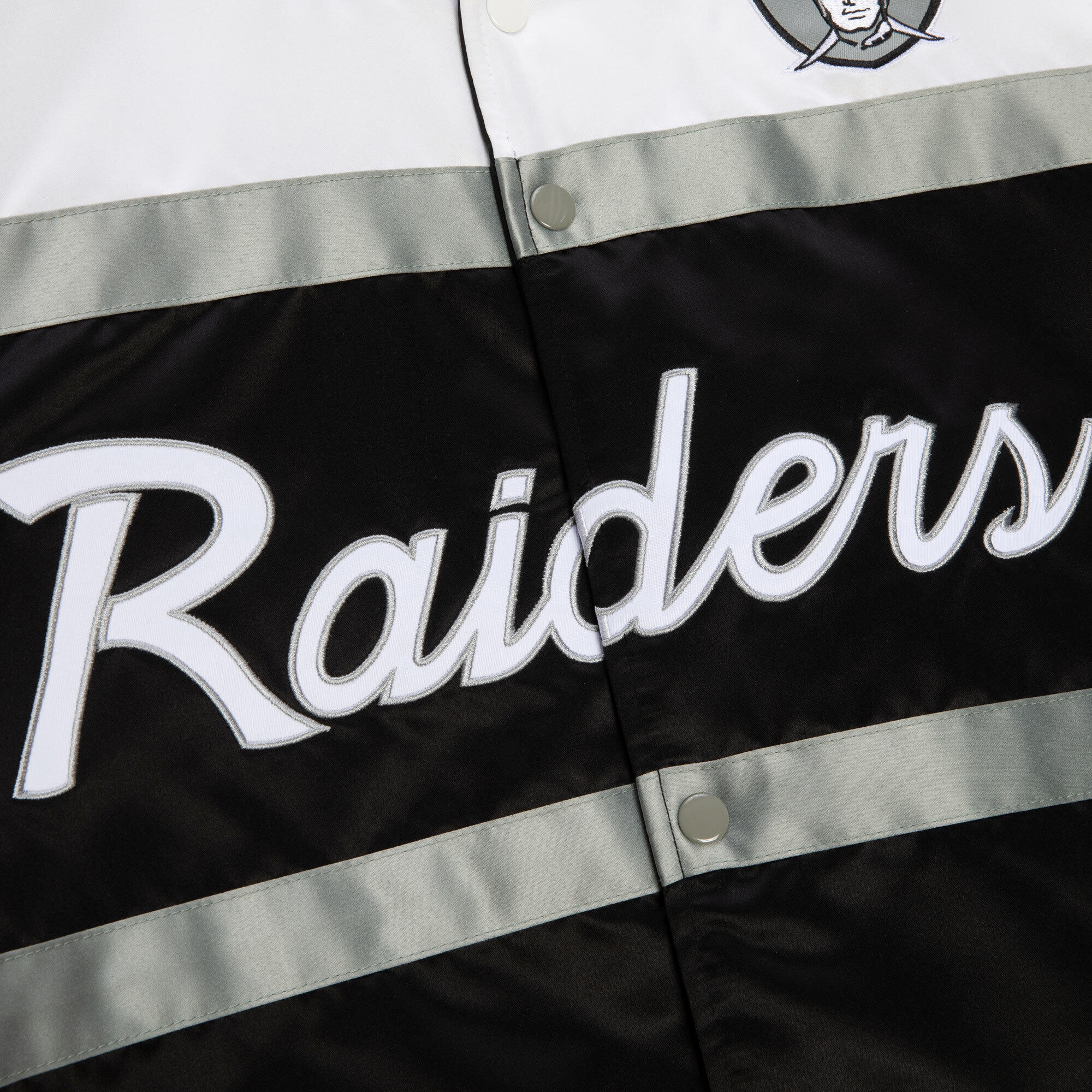 Chaqueta de chándal con botones Oakland Raiders 3/3