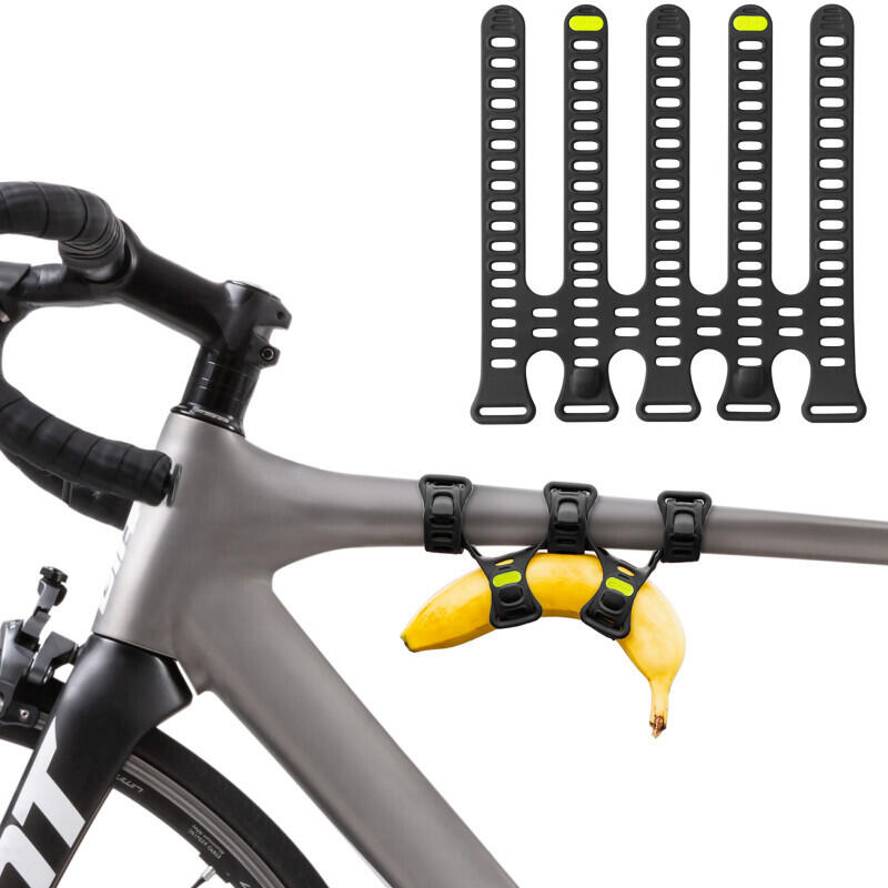 Silicone bicycle clip Bone