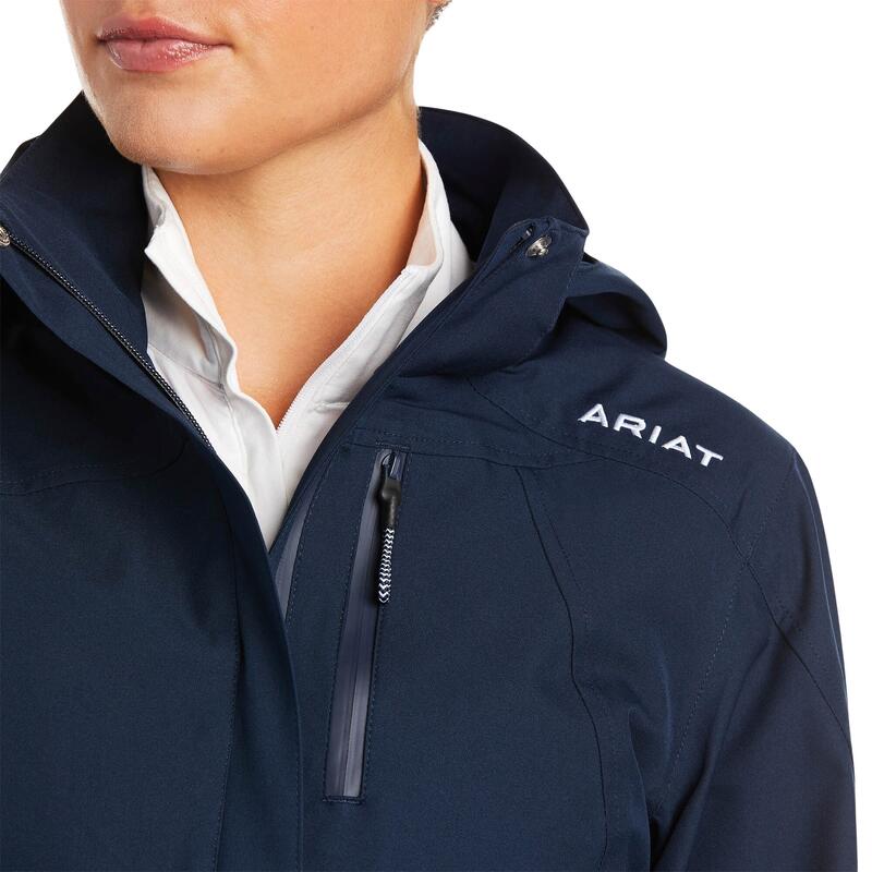 Veste imperméable à capuche femme Ariat Coastal H2O