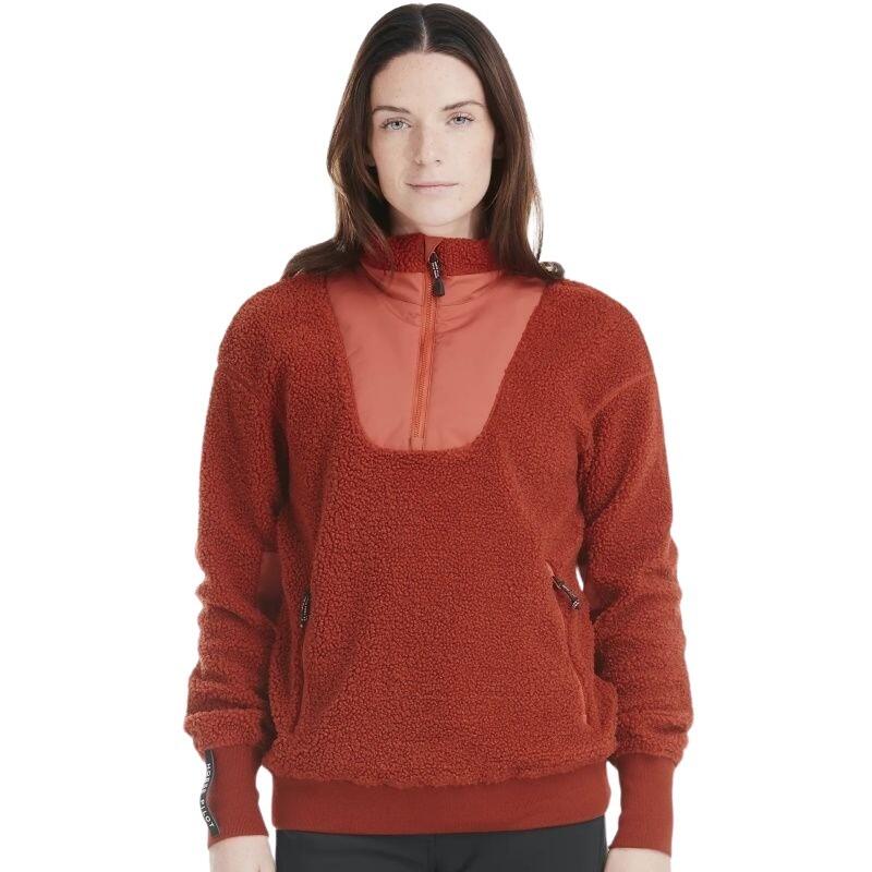 Horse Pilot - Polaire Femme Horse Pilot Sherpa - Polaire - Orange - 36 Xs - Decathlon