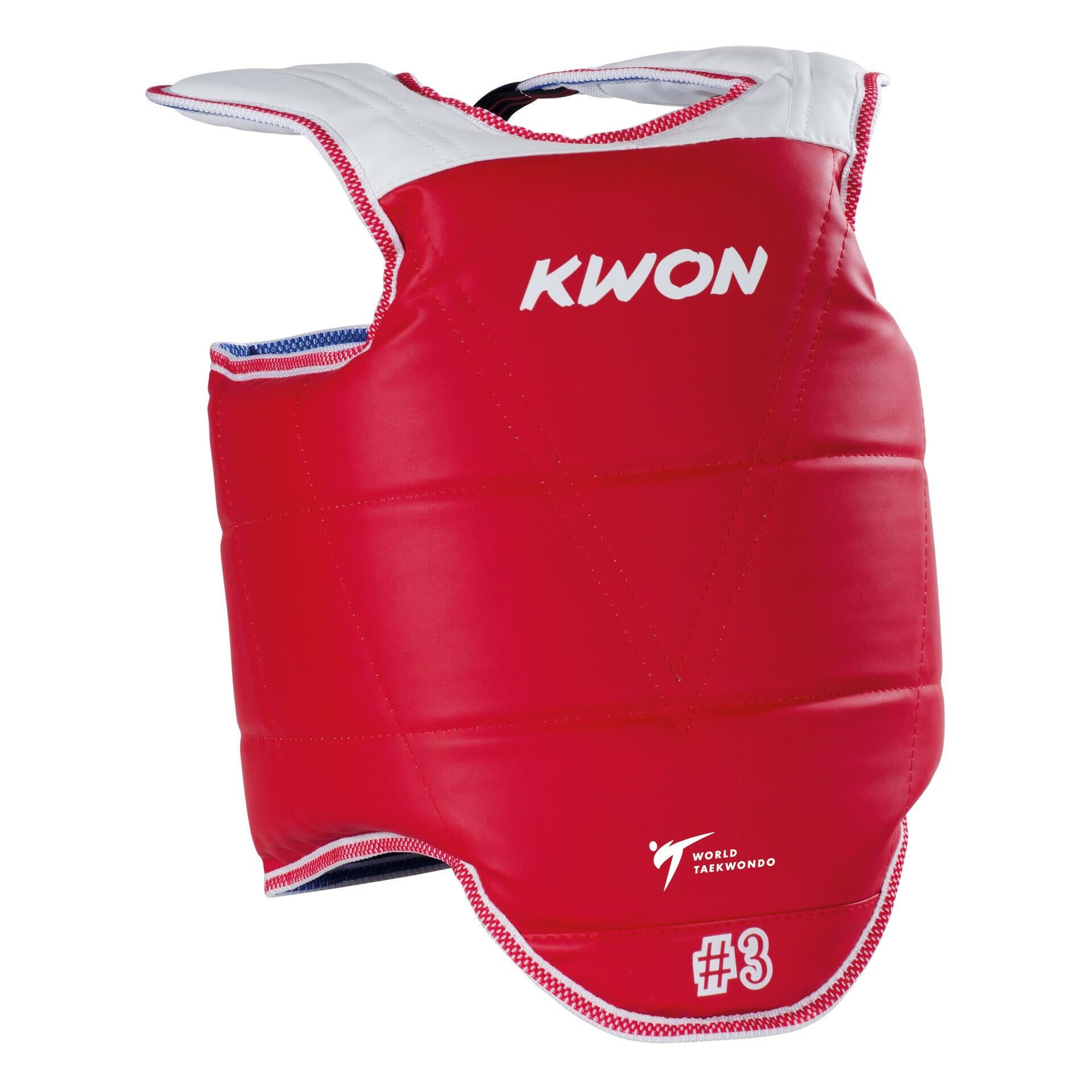 Taekwondo training breastplate - Kwon Korean style