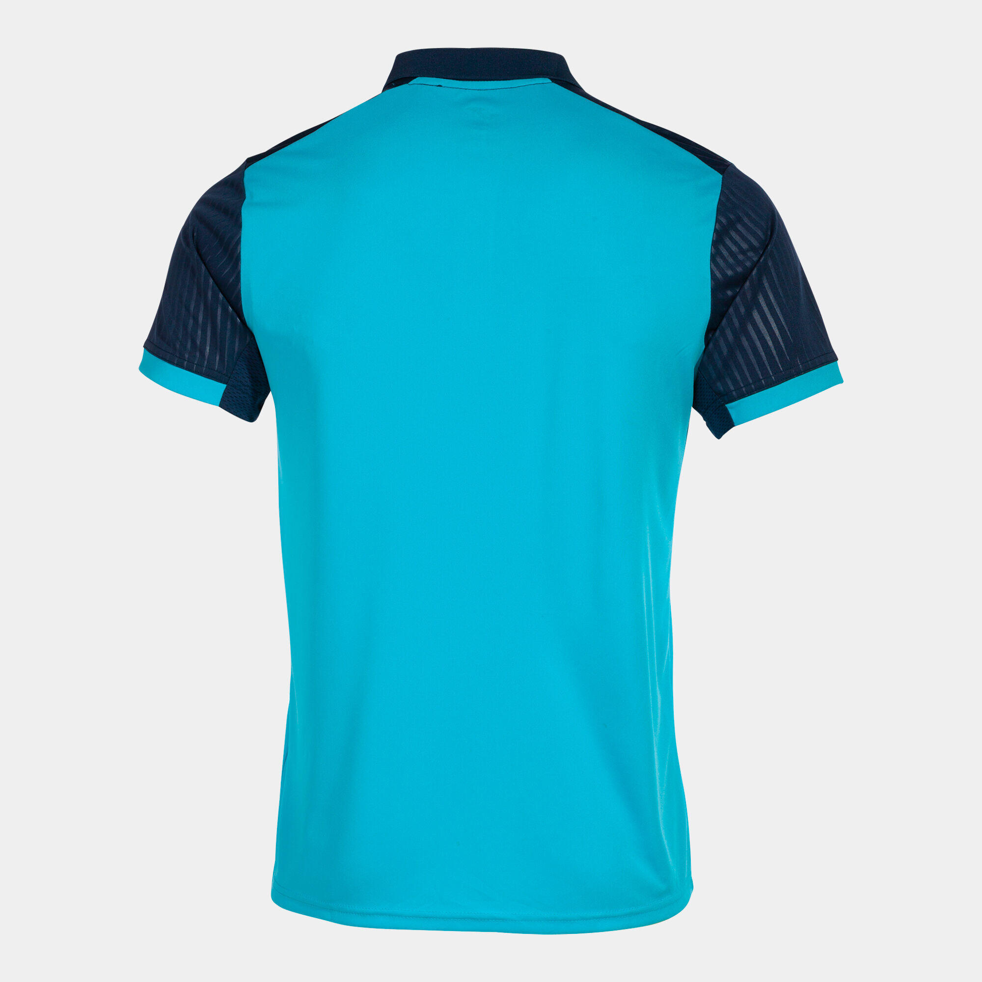 Pólo M/c Padel Criança Joma Montreal Azul-Turquesa Fluor 3/4