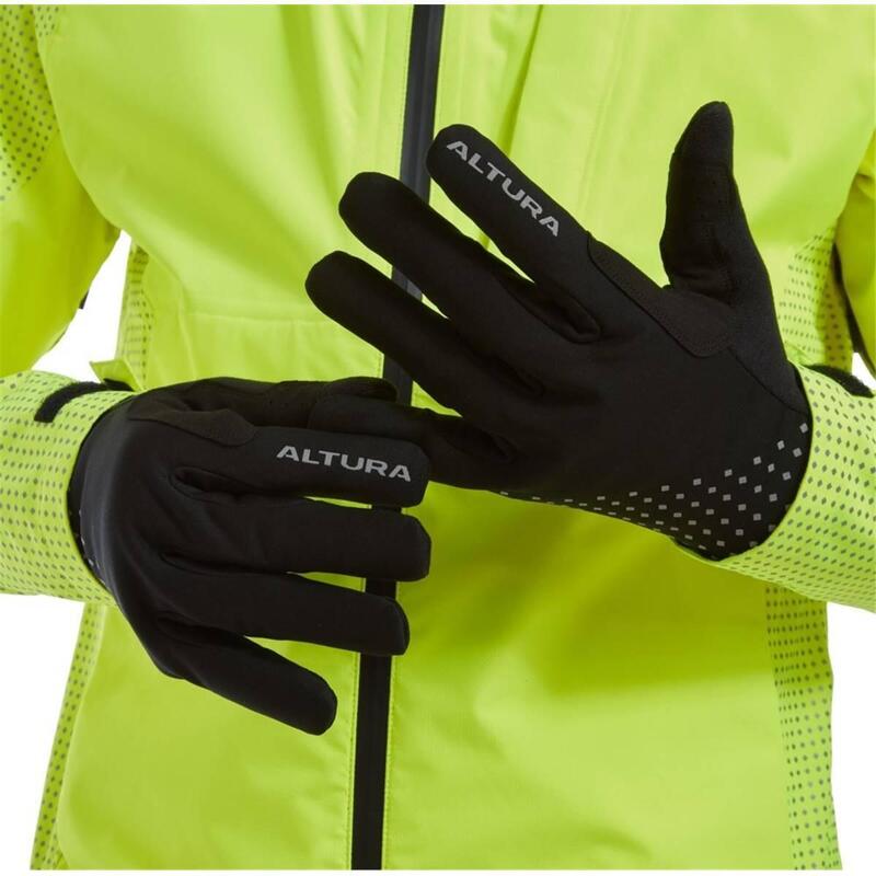 Lange winddichte handschoenen Altura Nightvision Fleece
