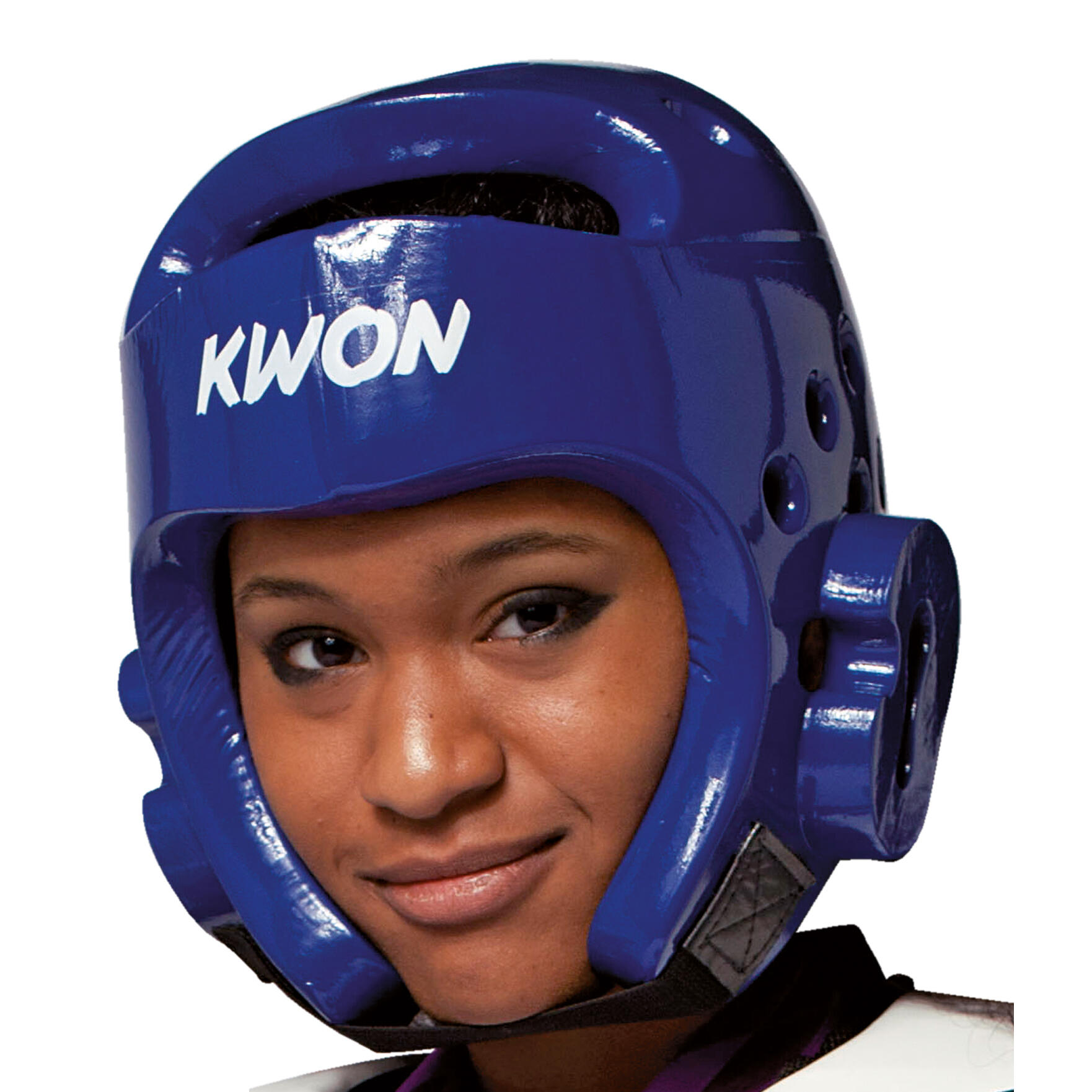 Kwon - Casque Taekwondo Kwon Pu - Casque De Boxe - Bleu - 34 2xs - Decathlon