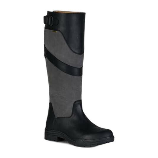 Horze - Bottes D'Équitation Imperméable Campagne Femme Horze Waterford - Bottes - Noir - 38 - Decathlon