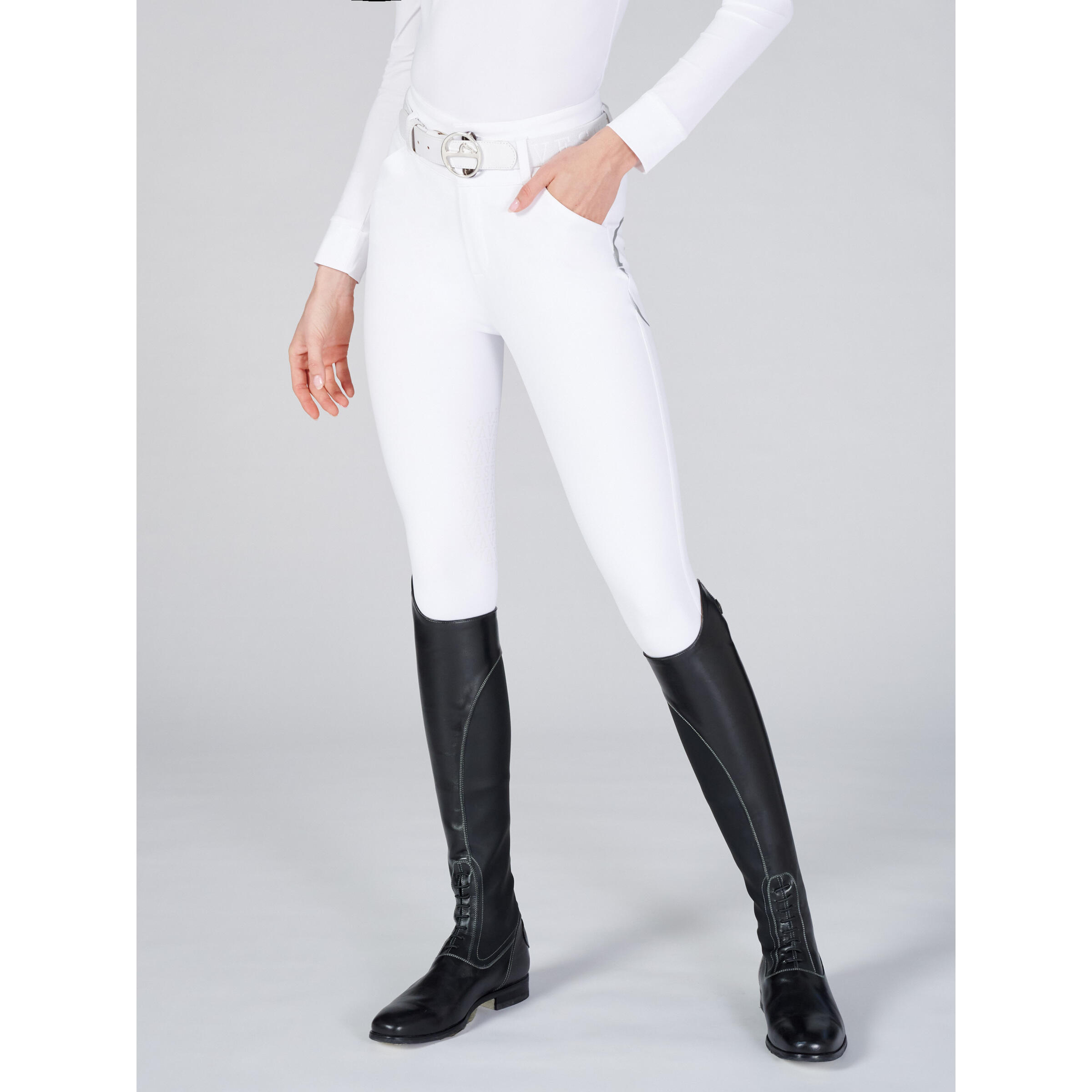 Pantaloni da equitazione da donna a media aderenza Vestrum Movleno 2/5