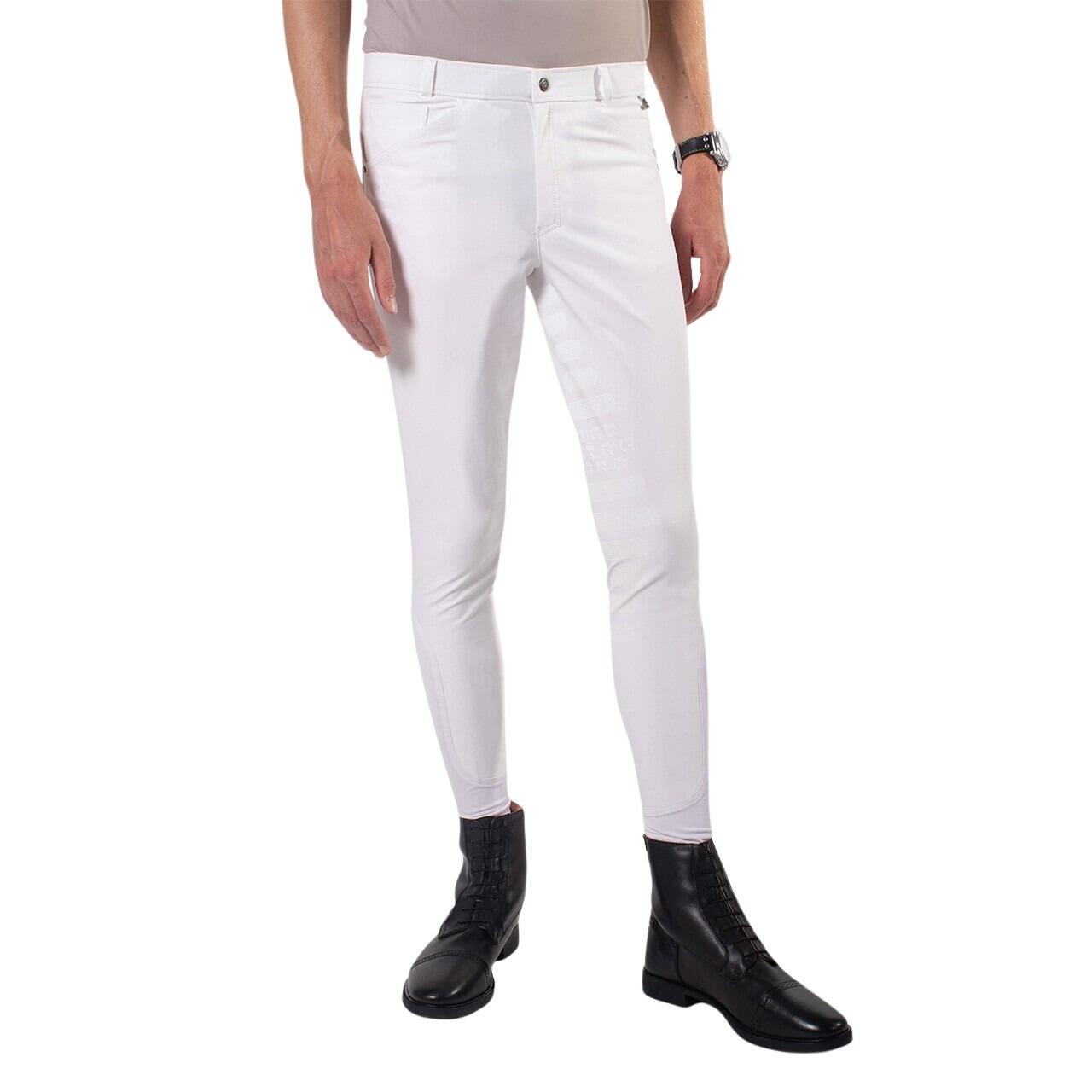 QHP Pantaloni da equitazione a medio grip Fillip