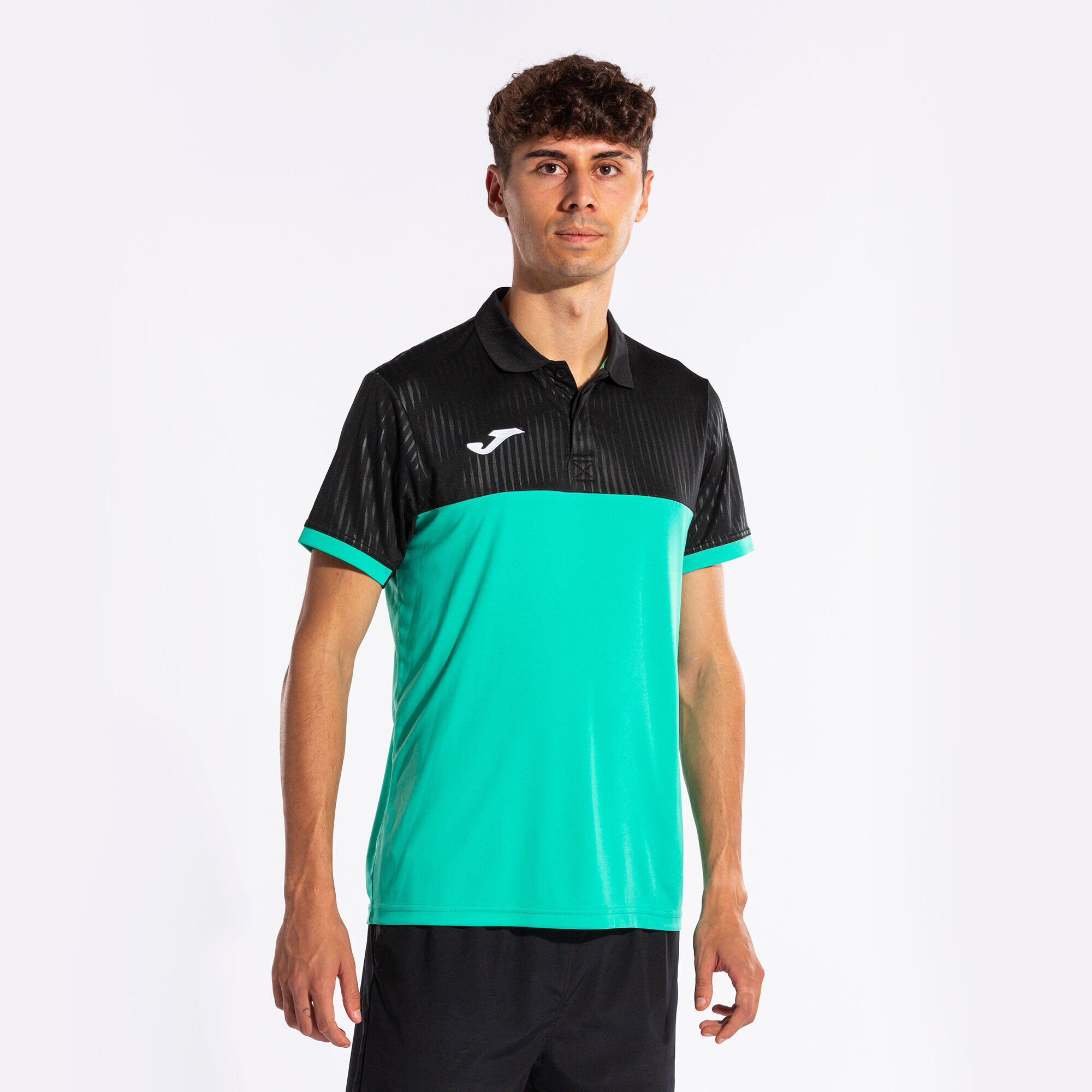 Polo Manches Courtes Padel Homme Joma Montreal Vert 4/7