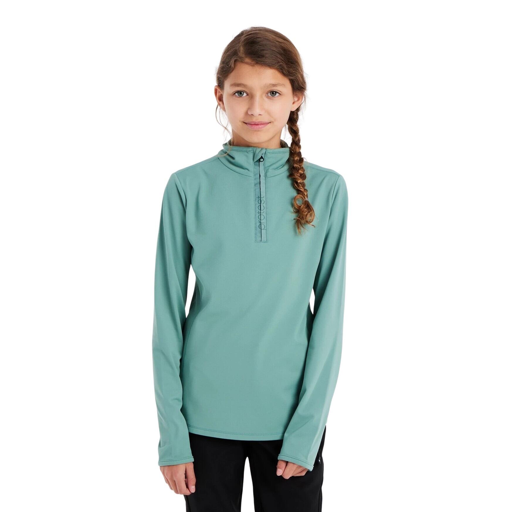 Dziewczęcy polar z zamkiem błyskawicznym 1/4 Protest Fabrizoy