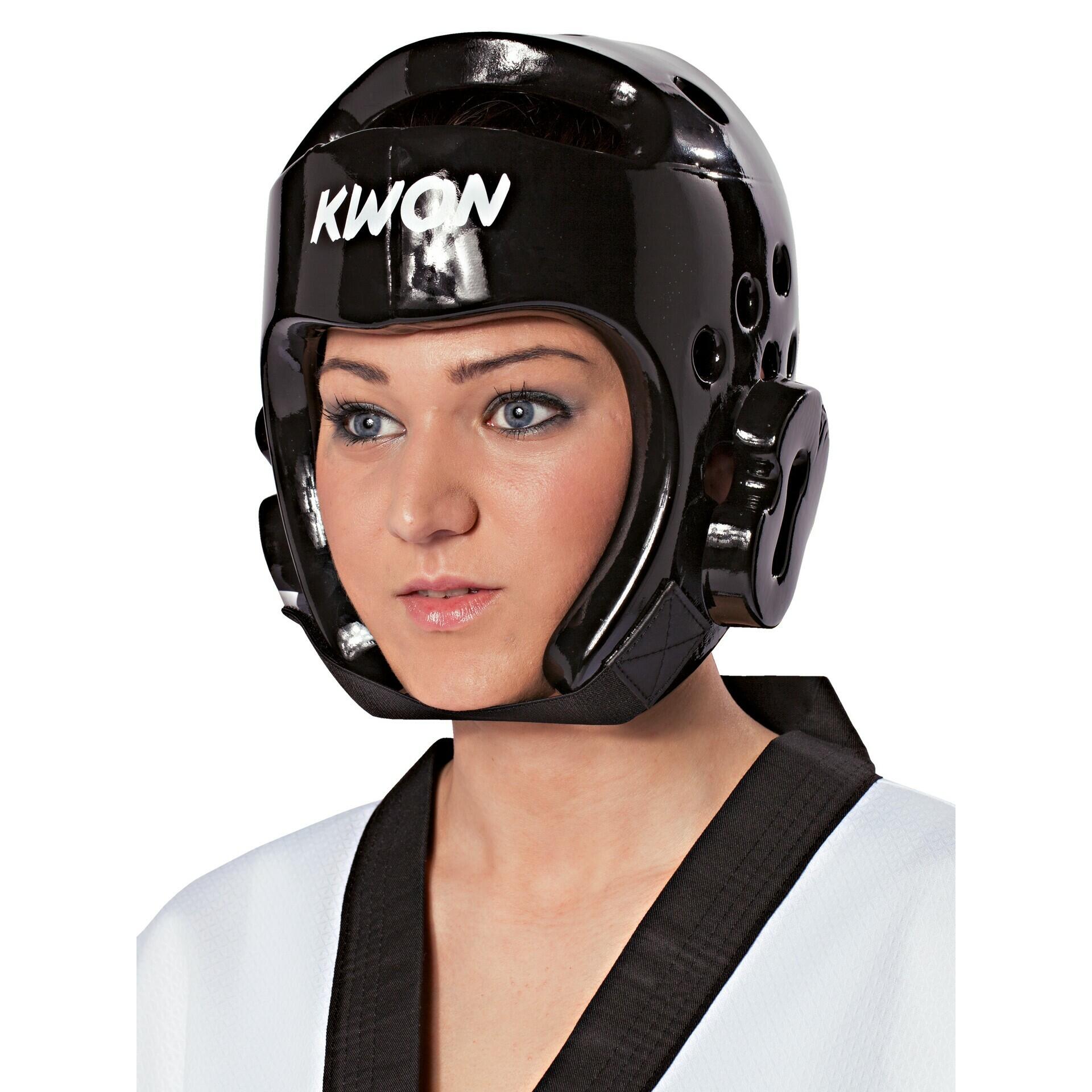 Kwon - Casque Taekwondo Kwon Pu - Casque De Boxe - Noir - 48 Xl - Decathlon