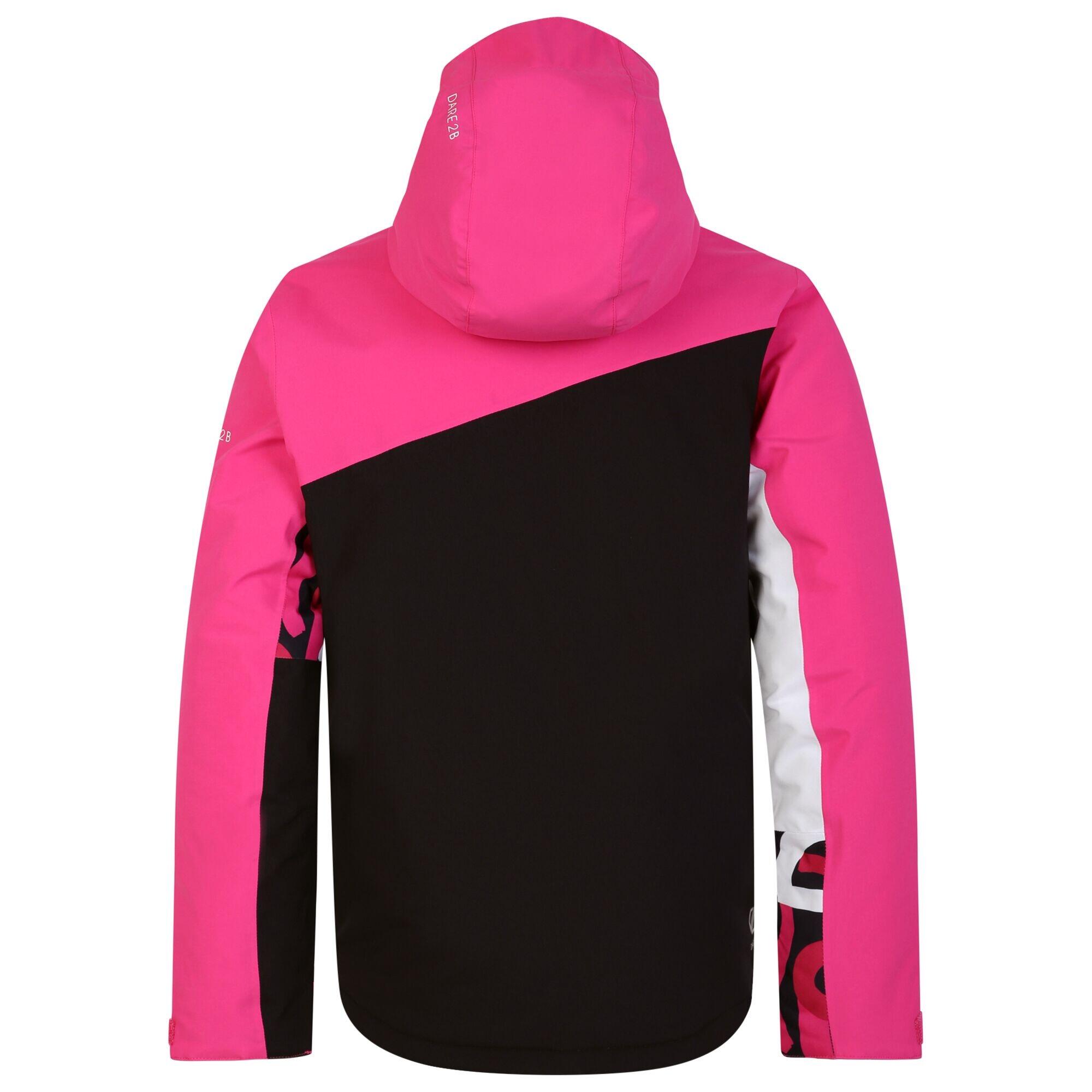 Childrens/Kids Humour II Graffiti Ski Jacket (Pure Pink/Pink) 2/5