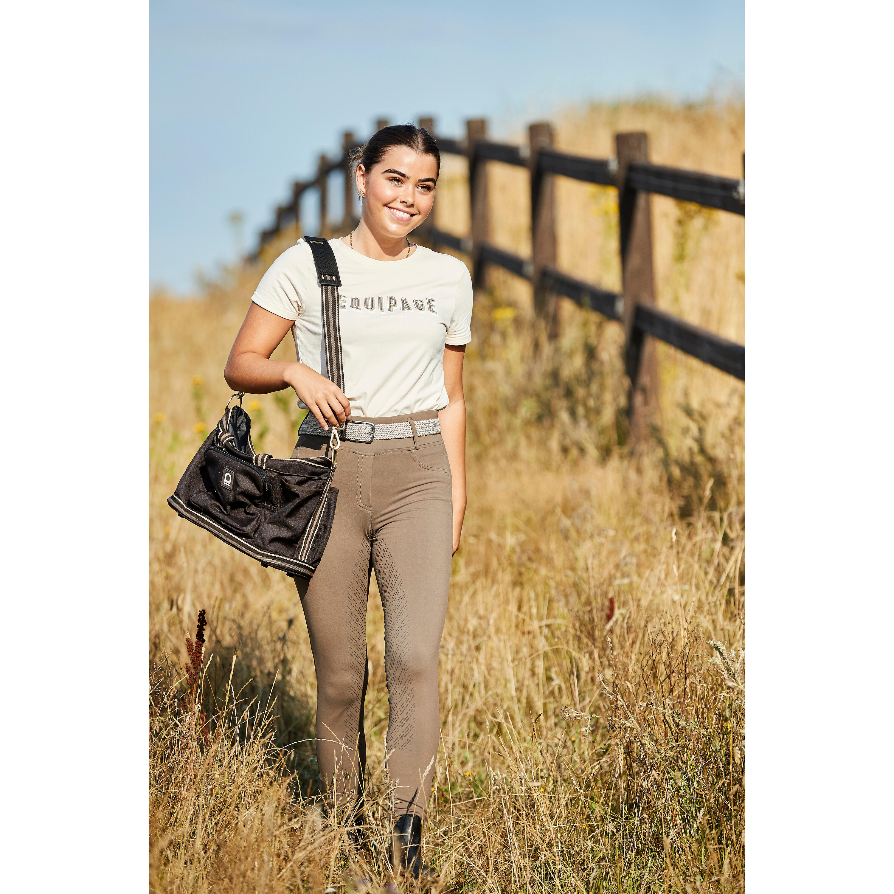 Dames-T-shirt Equipage Kylie 2/5