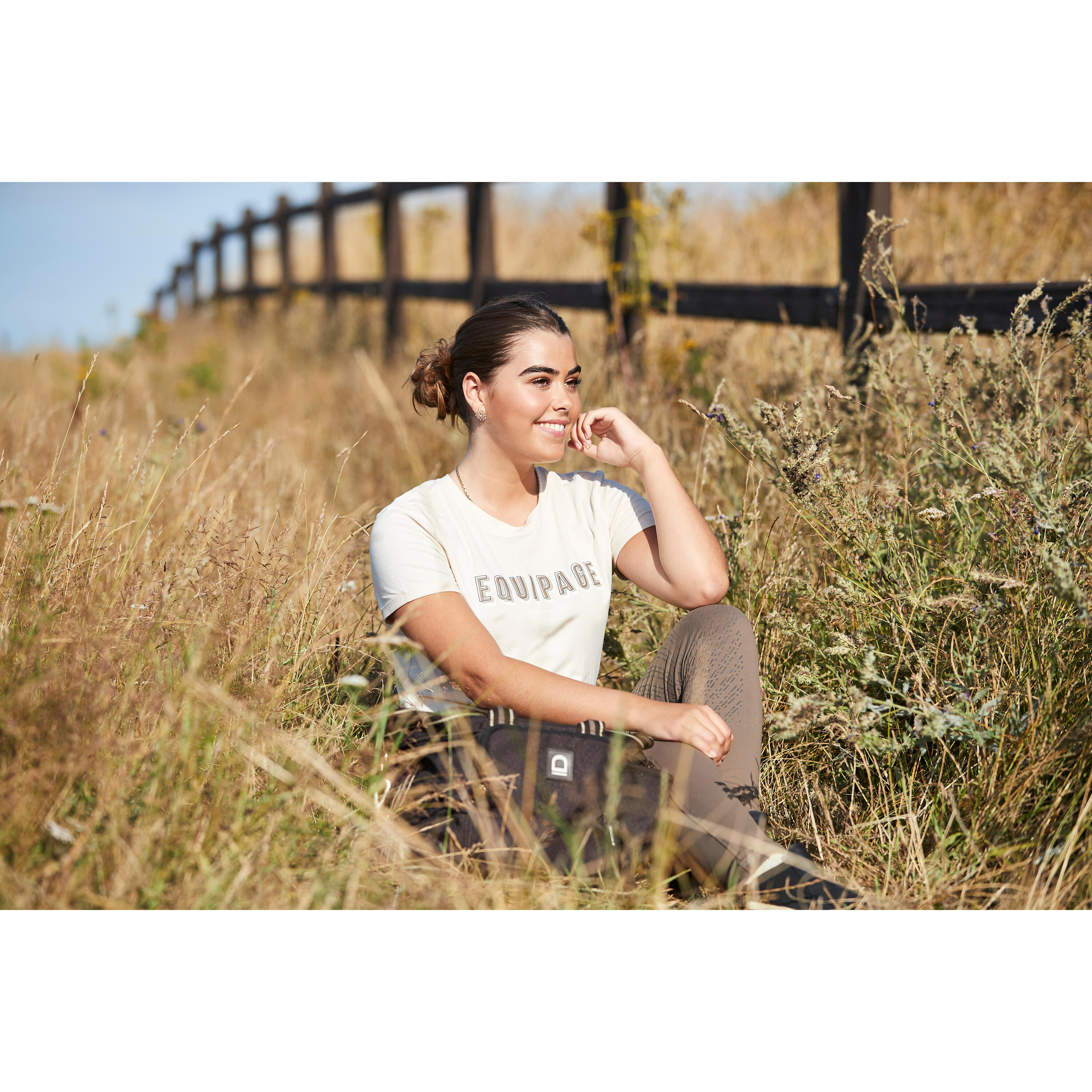 Dames-T-shirt Equipage Kylie 3/5