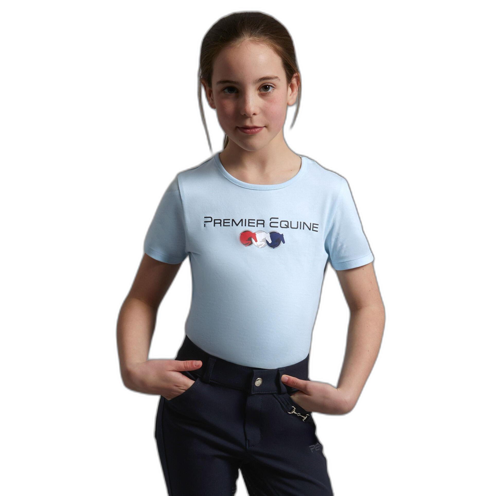 PREMIER EQUINE Girl's cotton T-shirt Premier Equine Chiaro