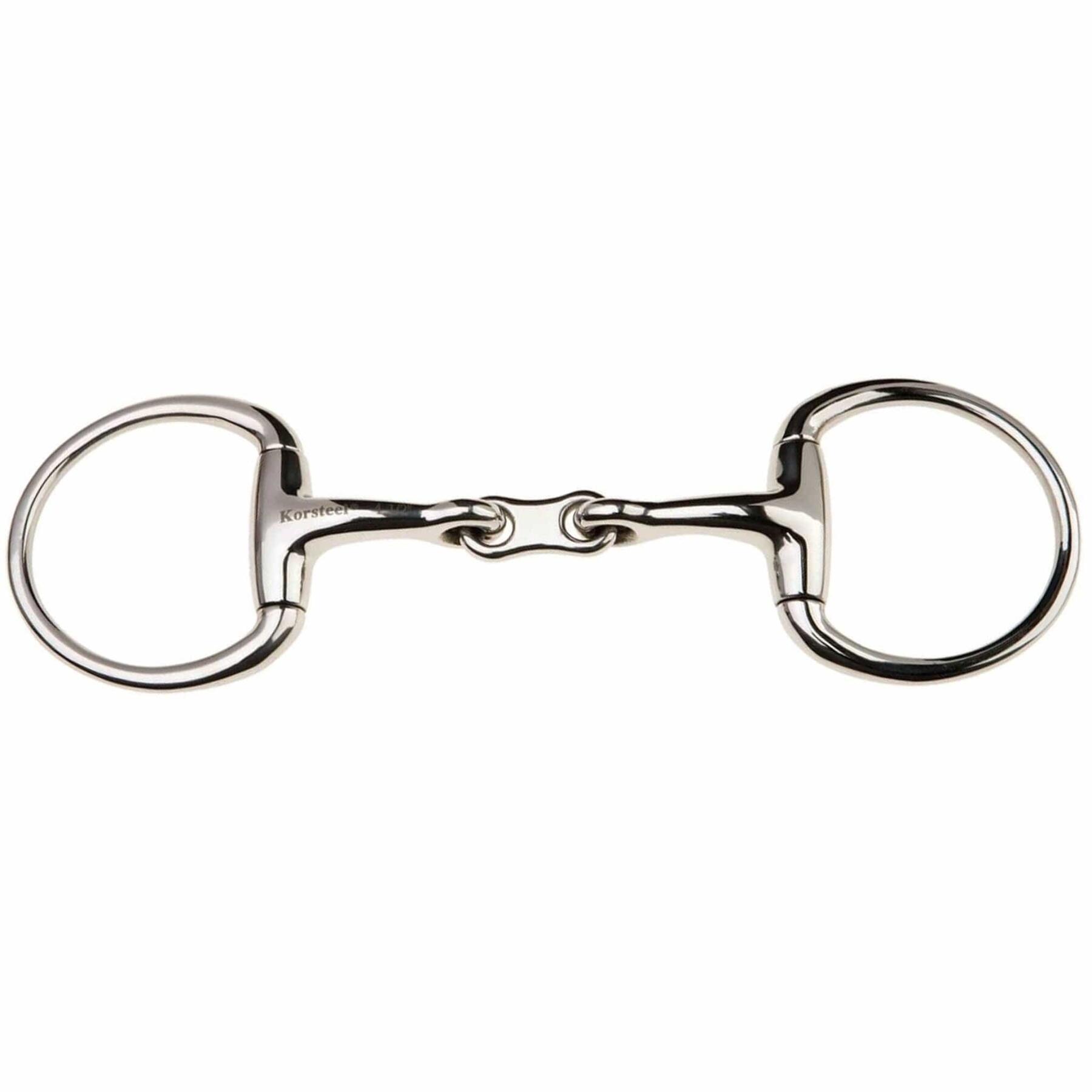 WEATHERBEETA Franse snaffel en schakel bitten voor paarden Weatherbeeta Korsteel