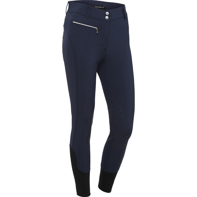 Pantalon équitation mid grip taille régulière femme Equipage Alissa