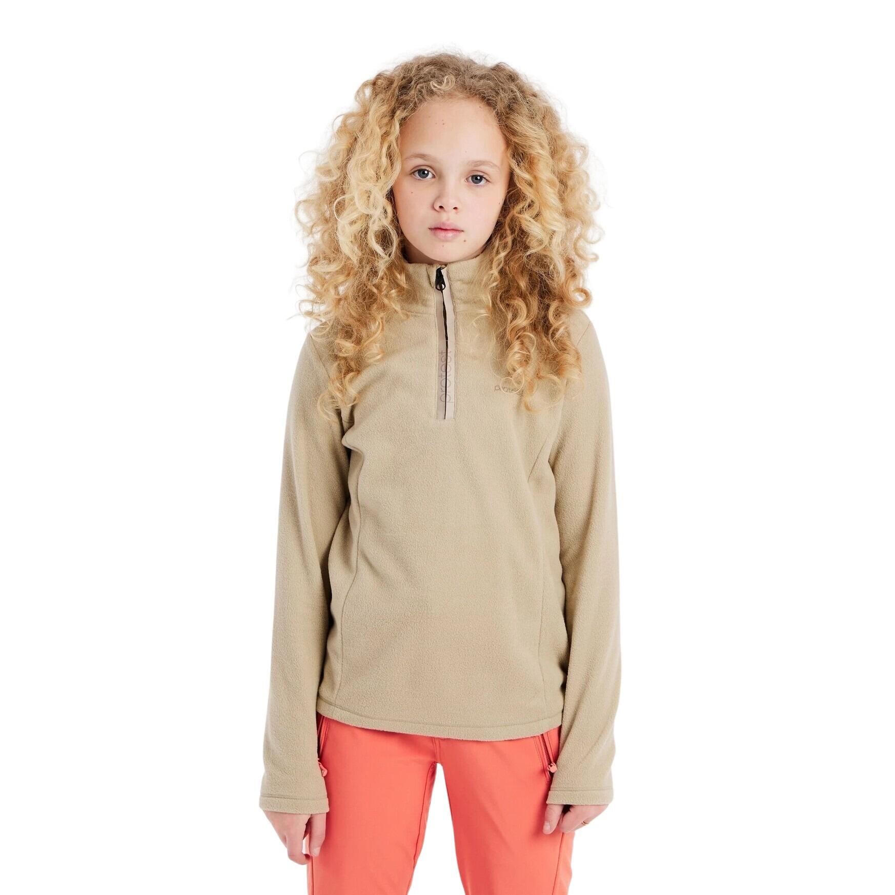 PROTEST Fleece met 1/4 rits voor meisjes Protest Mutey