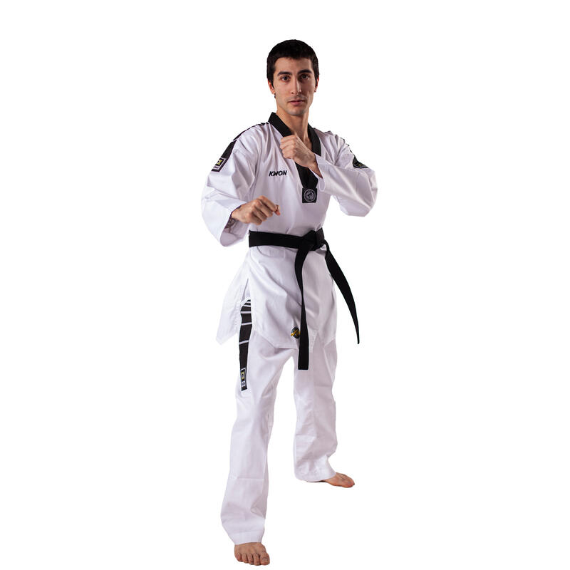 Dorosły kimono taekwondo Kwon Victory biały