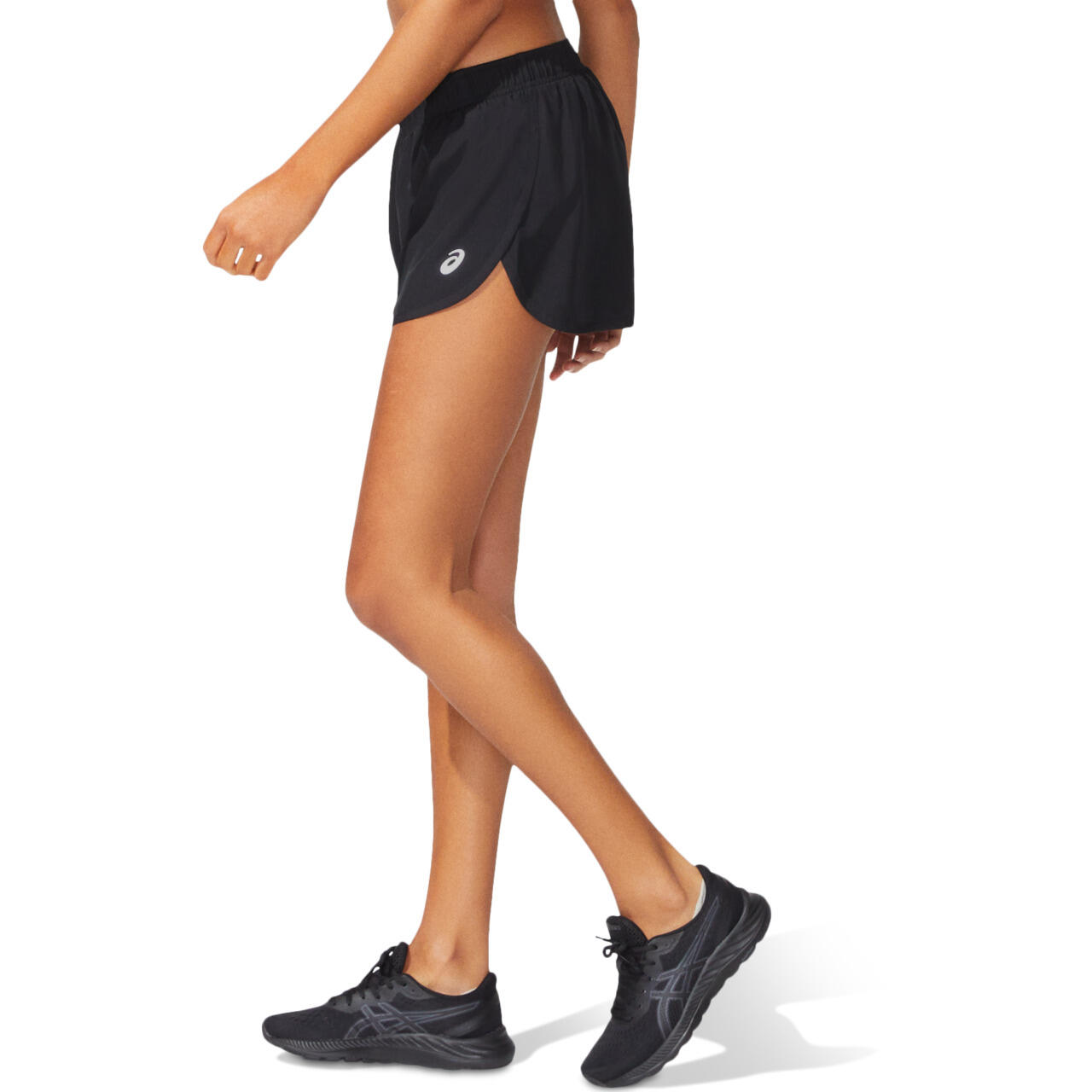 ASICS Core Split Short W  -  Black 4/5