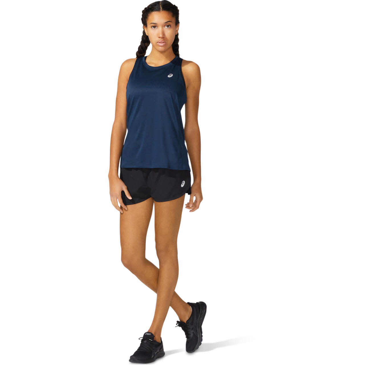 ASICS Core Split Short W  -  Black 5/5